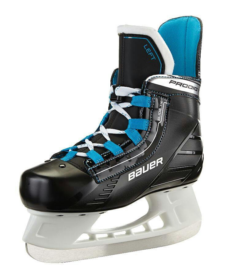 Bauer Prodigy Hockey Skates, Black/Blue, Junior