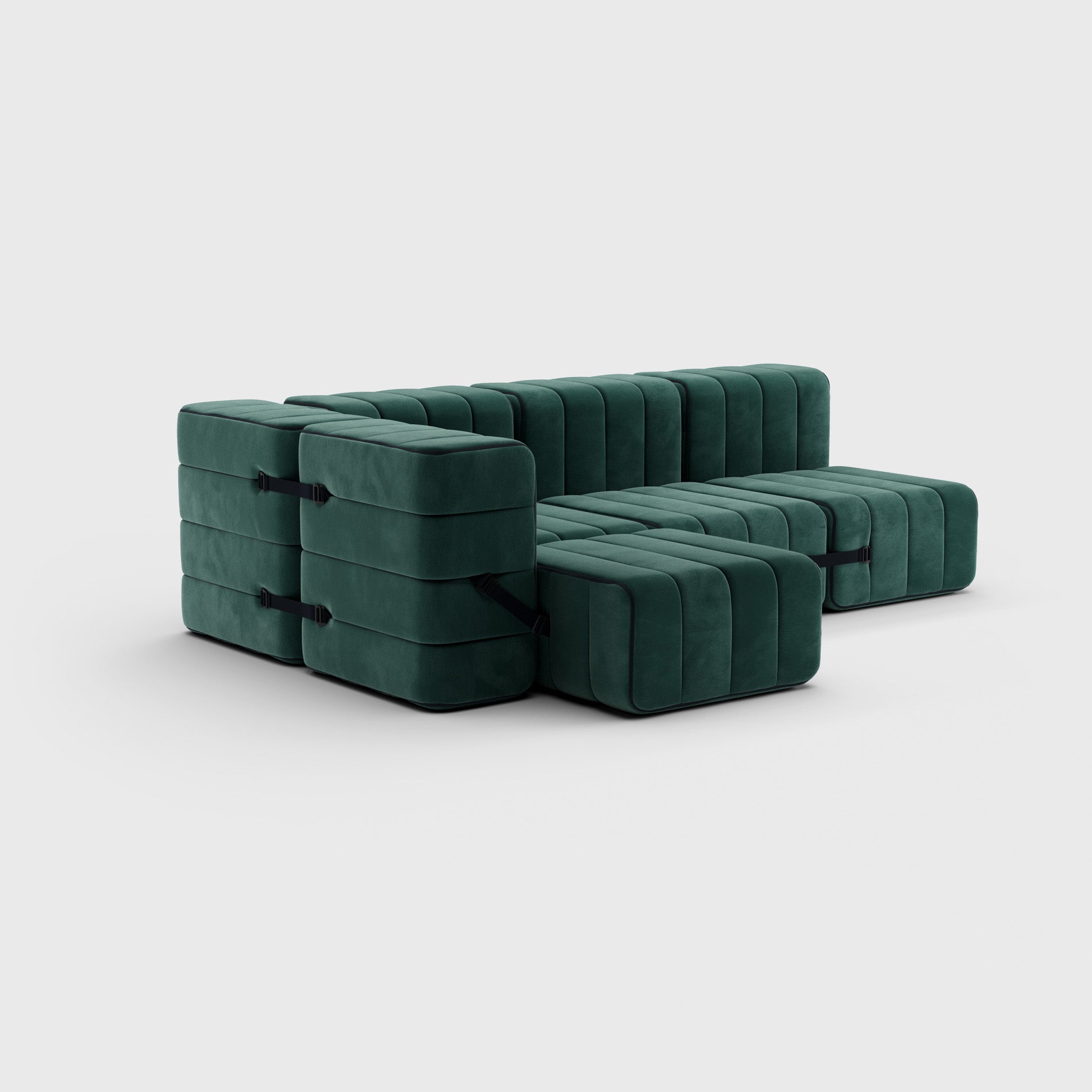 Curt-Set 9 - Barcelona - Serpentine (Groen)