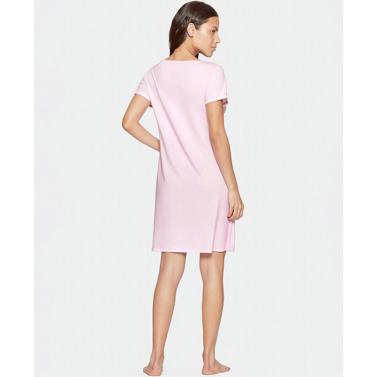 Chemise de nuit manches courtes en coton