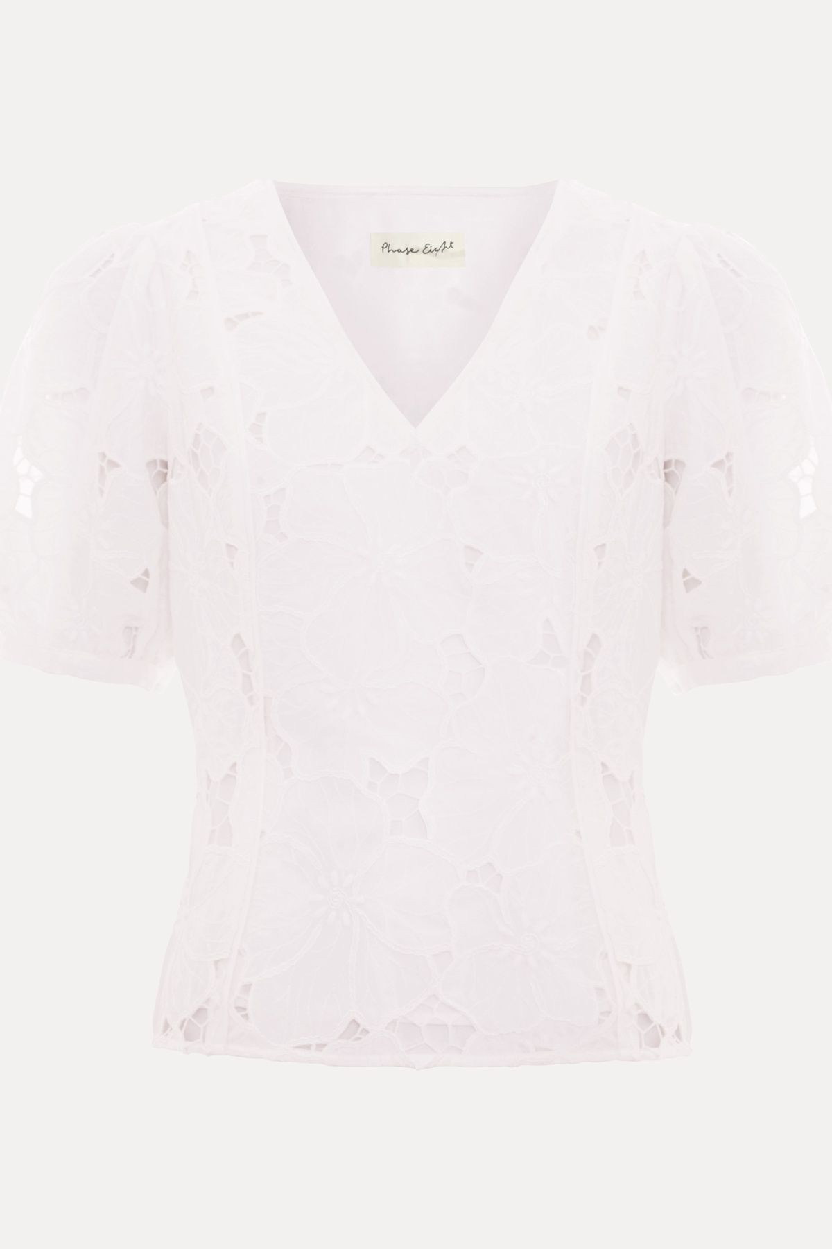 Phase Eight Marina V-Neck Lace Blouse
