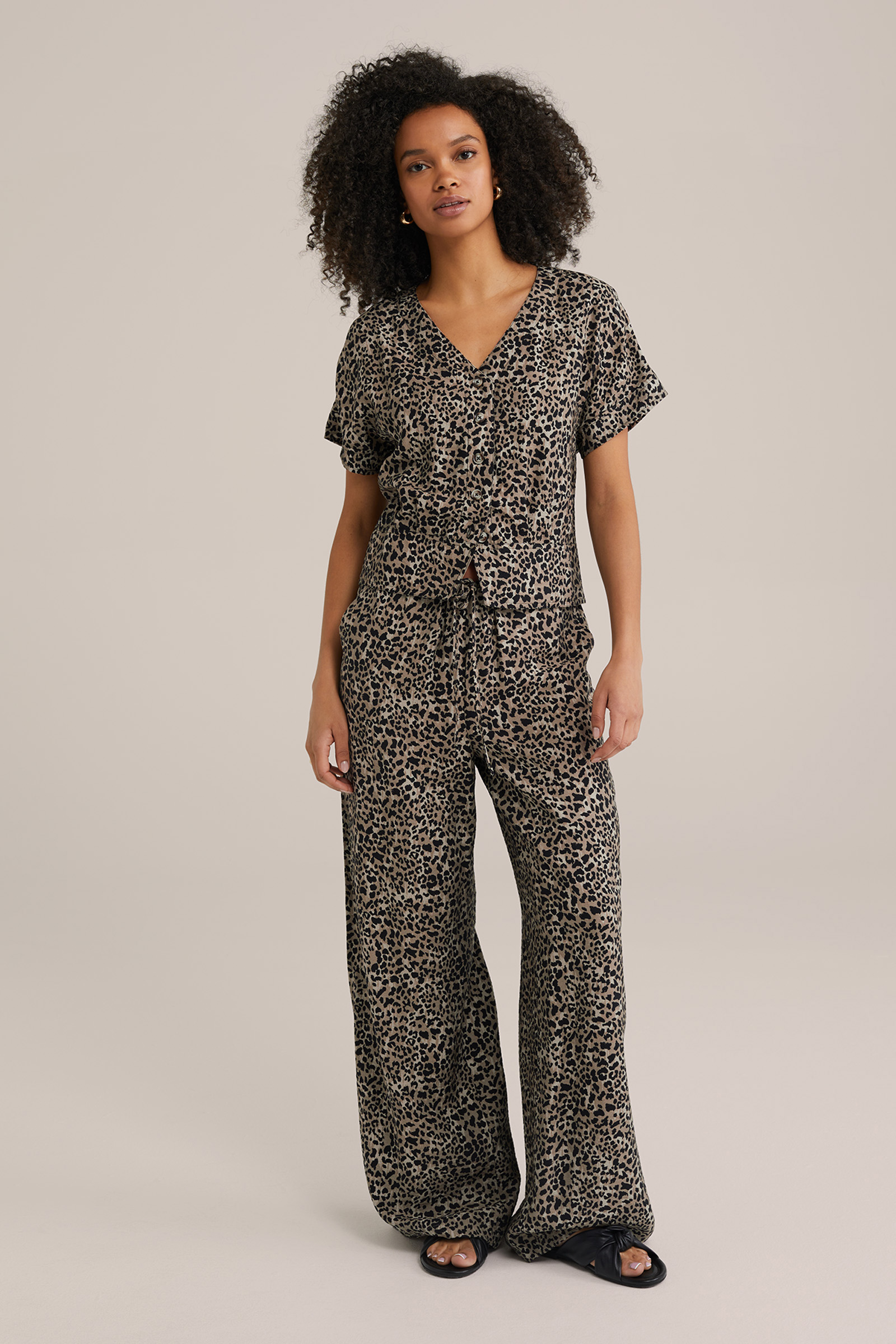 Dames blouse met structuur