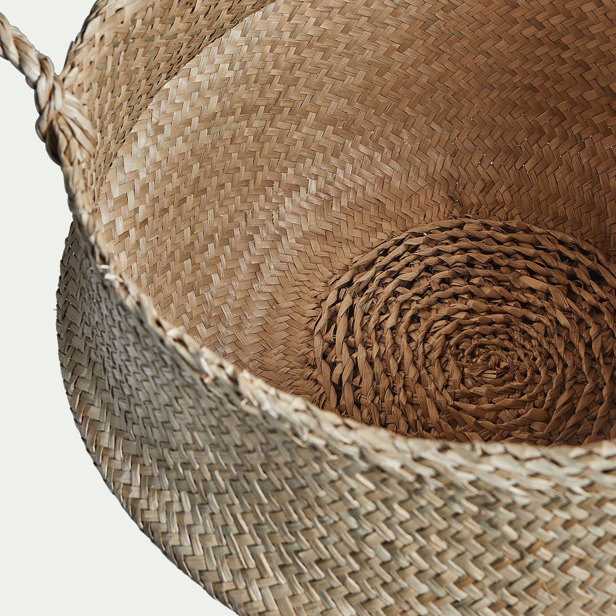 NEO - Panier en jonc de mer D30cm - naturel