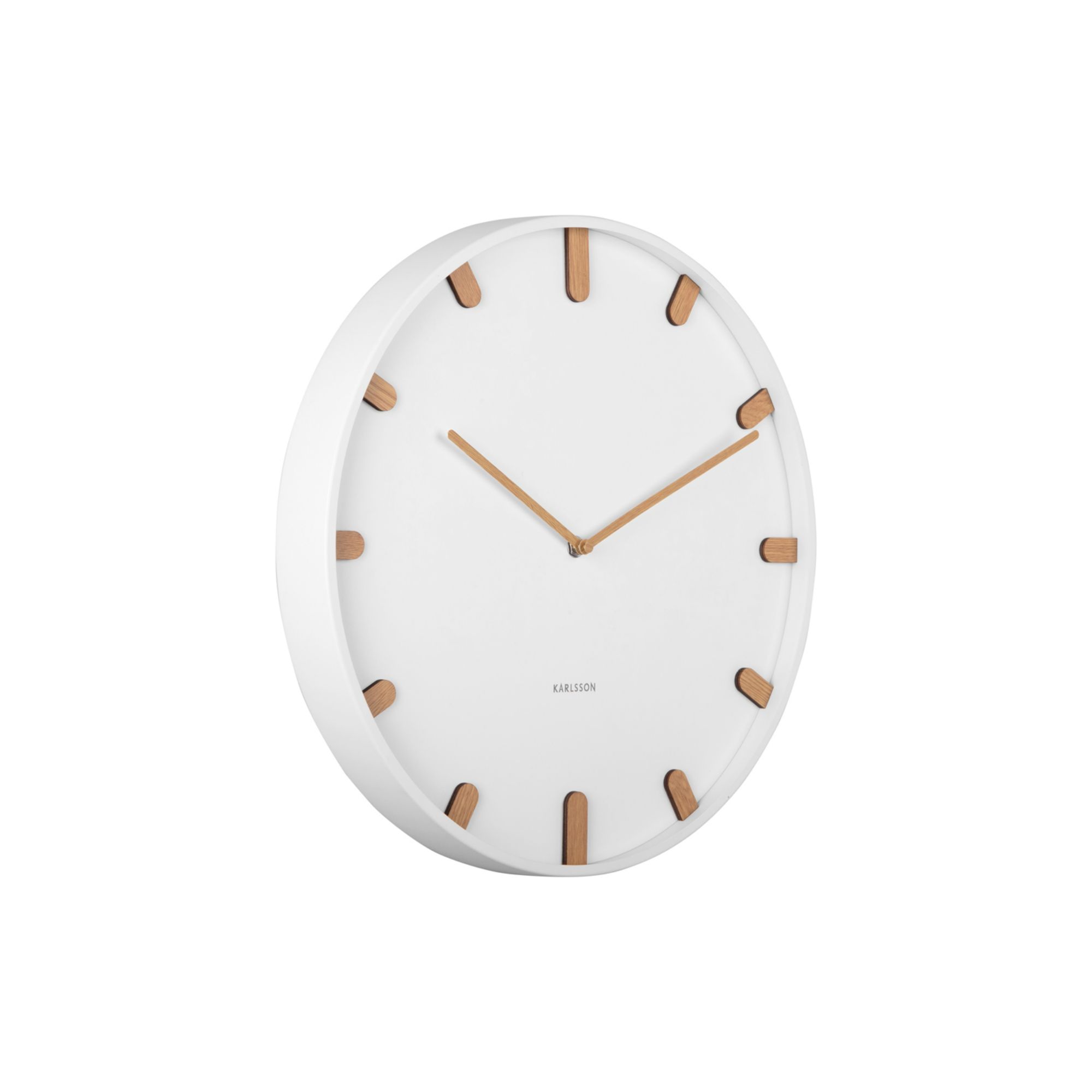Karlsson wandklok Grace - wit - Ø40cm
