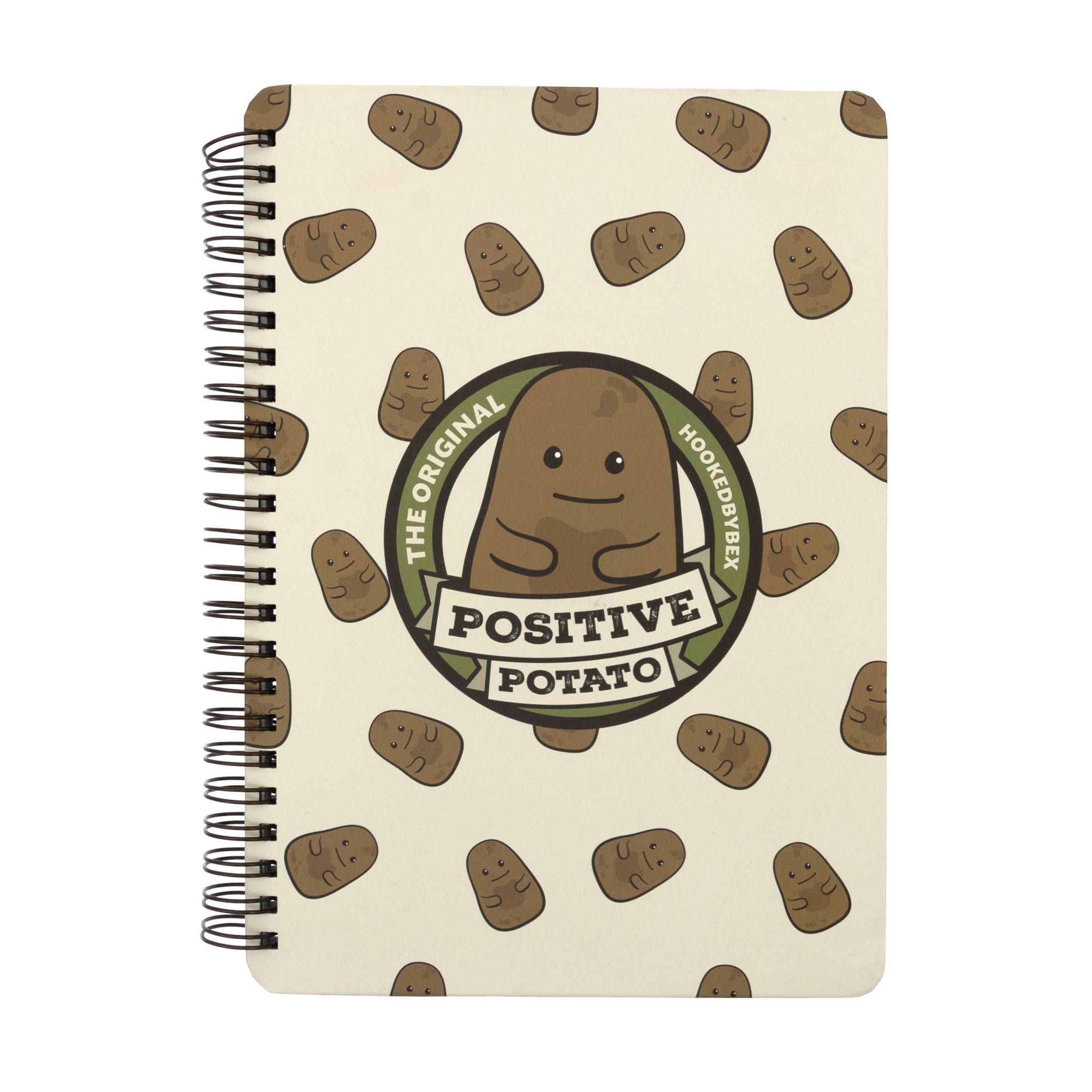 Positive Potato Hardcover Notebook A5
