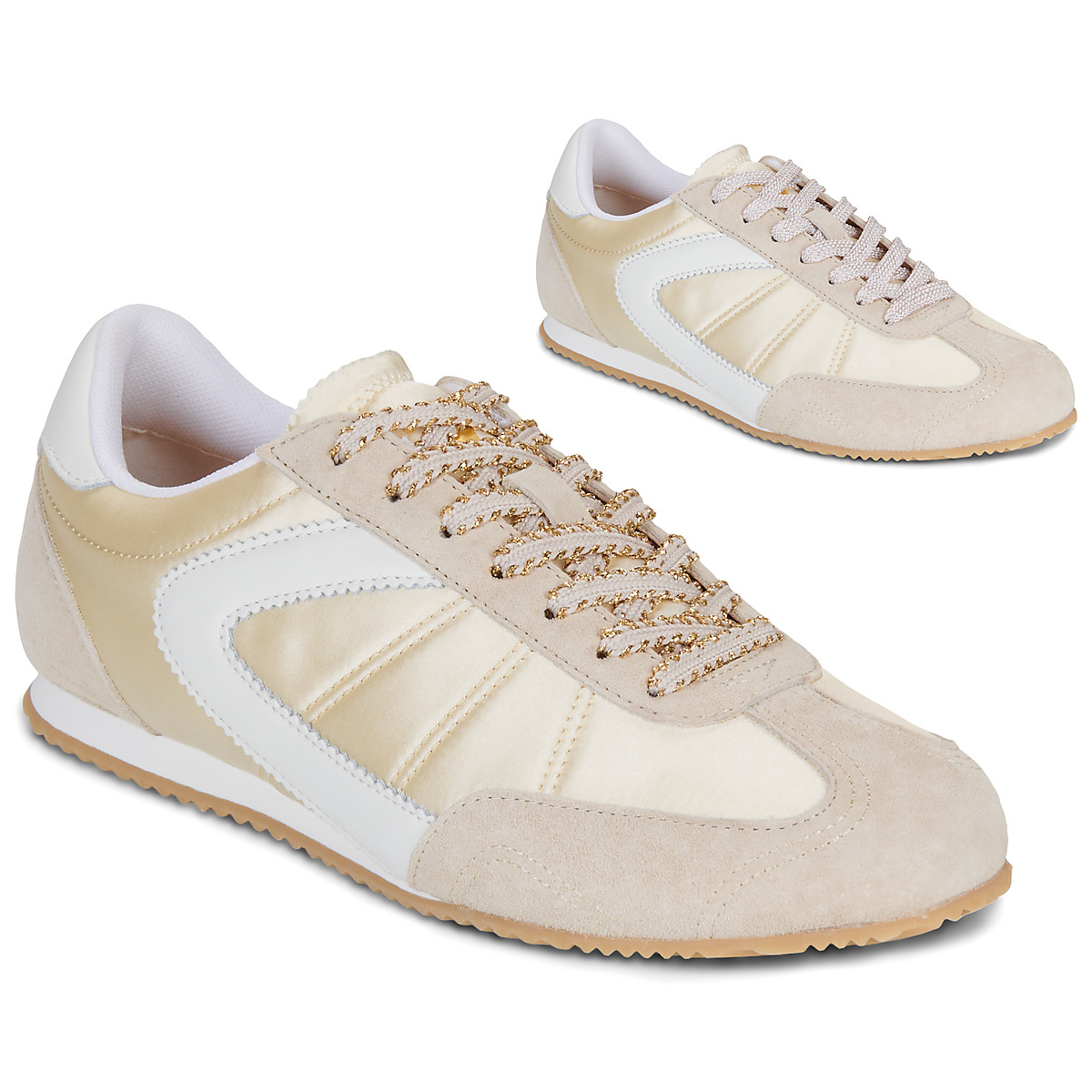 0-105 - NELLY - Ecru / Gold