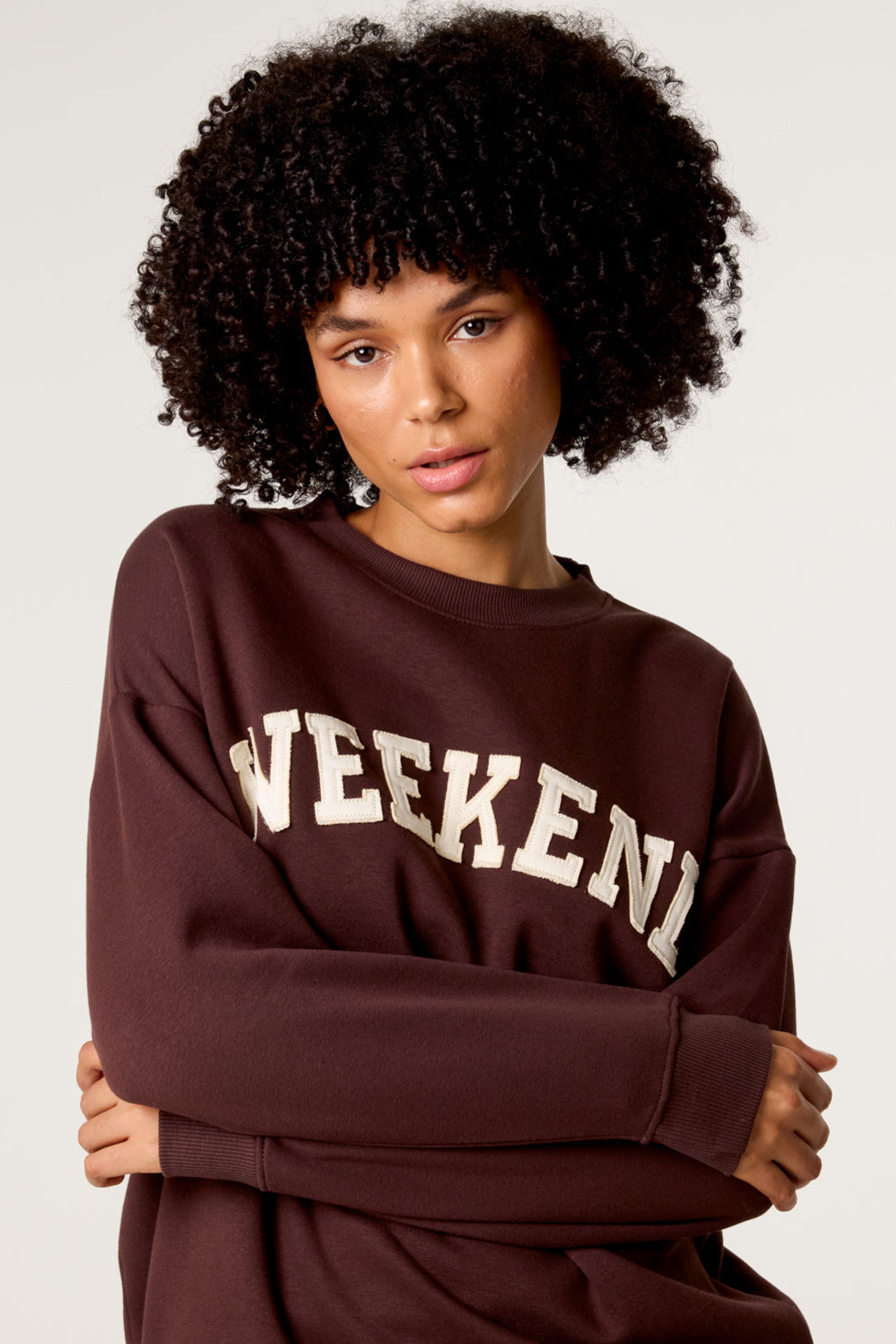 Blue Vanilla Brown Weekend Sweatshirt