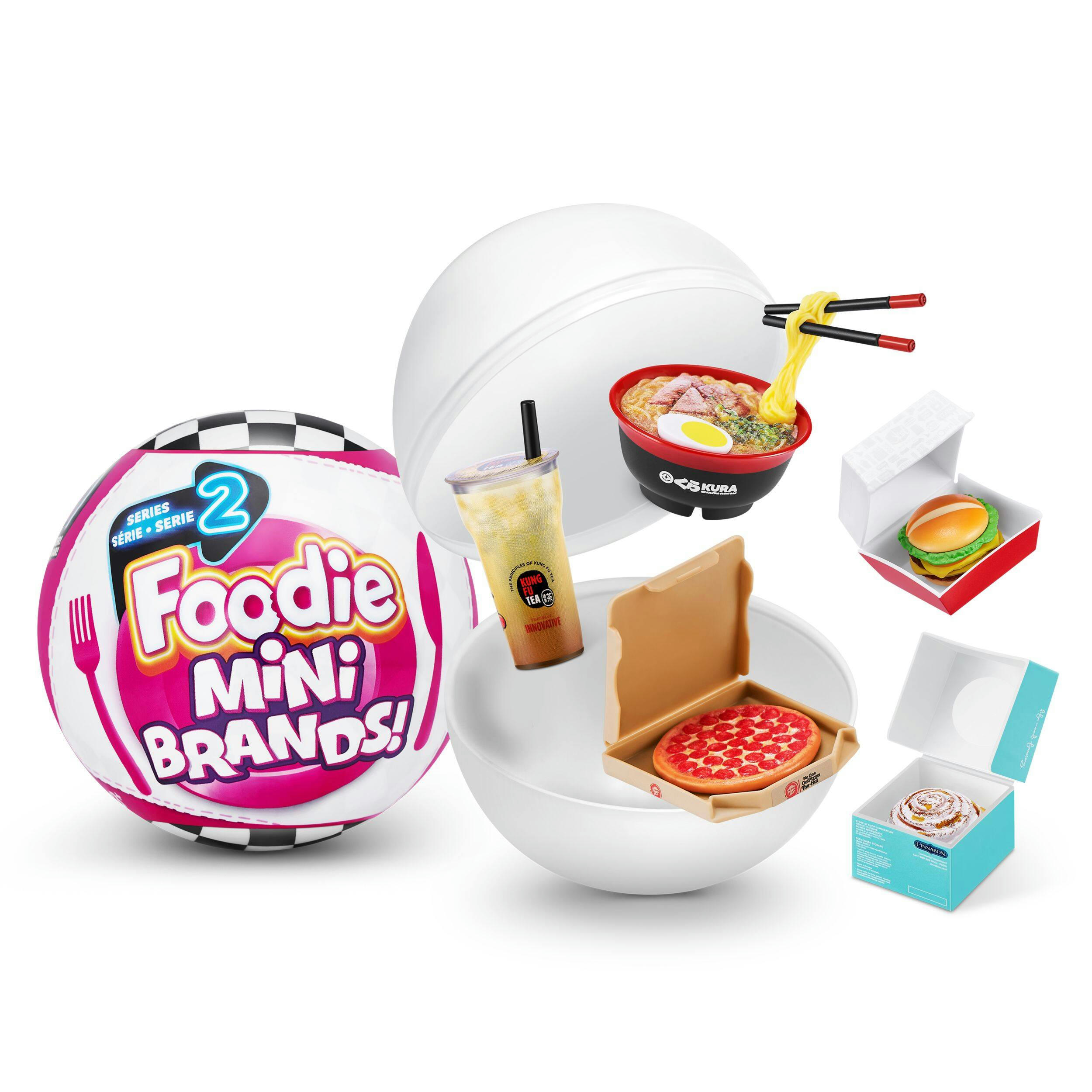 Zuru Series 2 Foodie Mini Brands Collectible Toy, Ages 3+