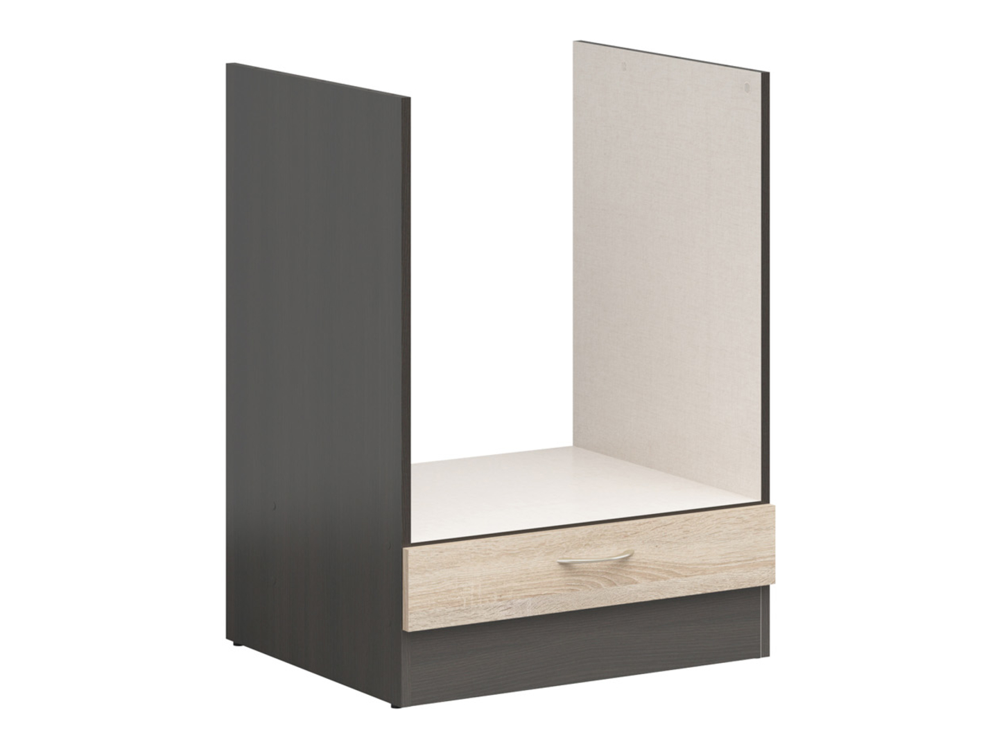 Szafka kuchenna pod zabudowę piekarnika Junona Line 60 cm dąb sonoma