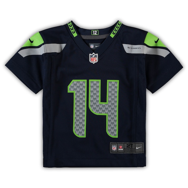 DK Metcalf Seattle Seahawks Nike Toddler Game Jersey - Navy