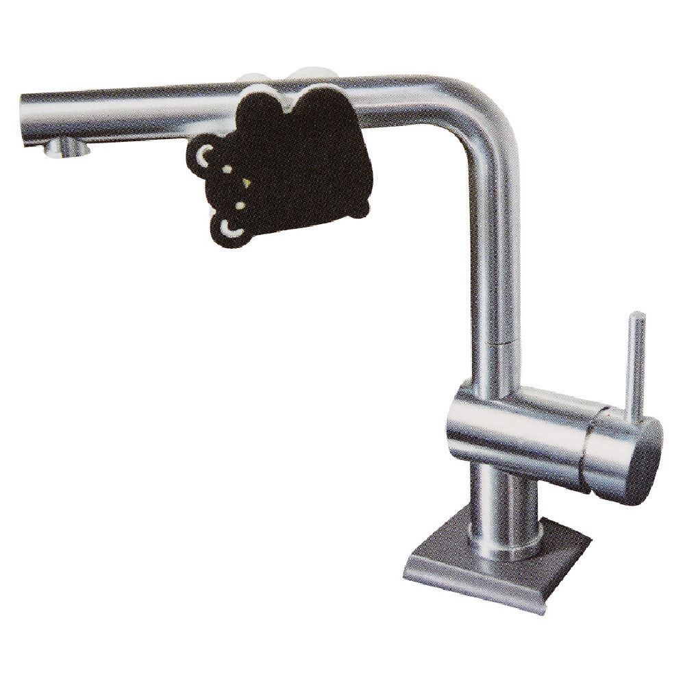 éponge accroche robinet