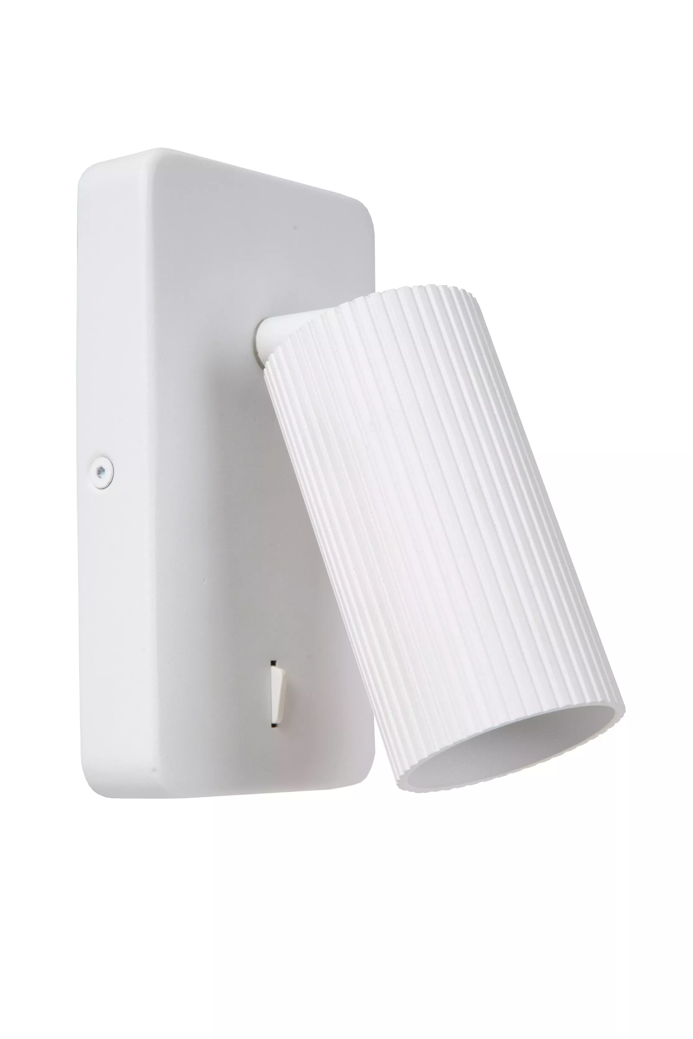 Kinkiet biały CLUBS 1xGU10x40W wym:16x9x14,9cm IP20 Lucide