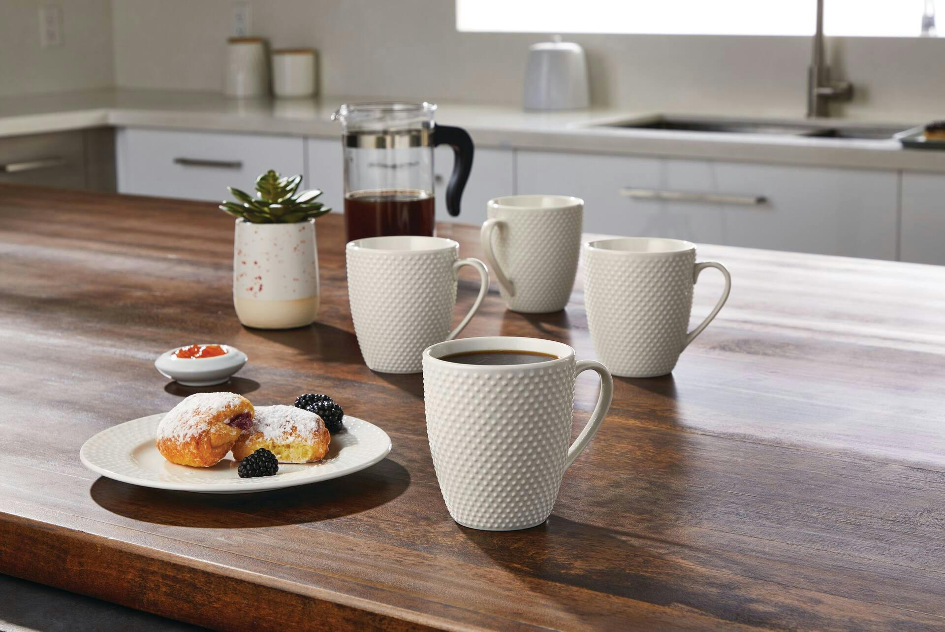 CANVAS Westbrooke Stoneware Mug Set, 12-oz, 4-pk