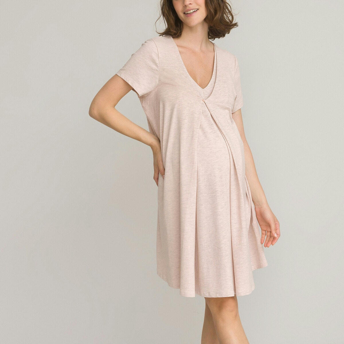 Chemise de nuit de grossesse et d'allaitement