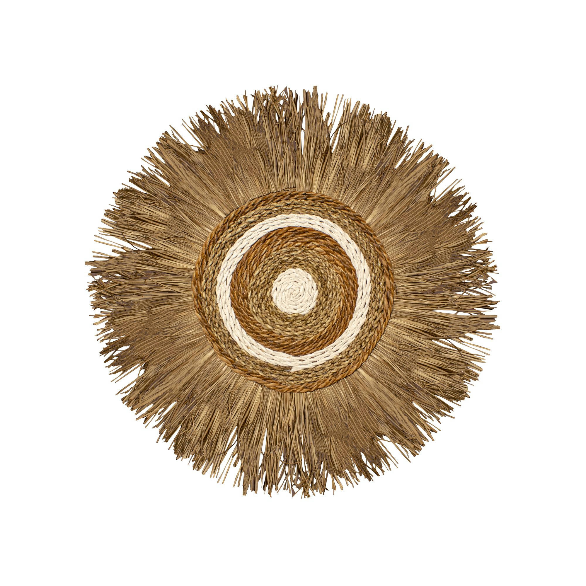 KALA - Décoration en fibre végétales naturelles Ø55cm