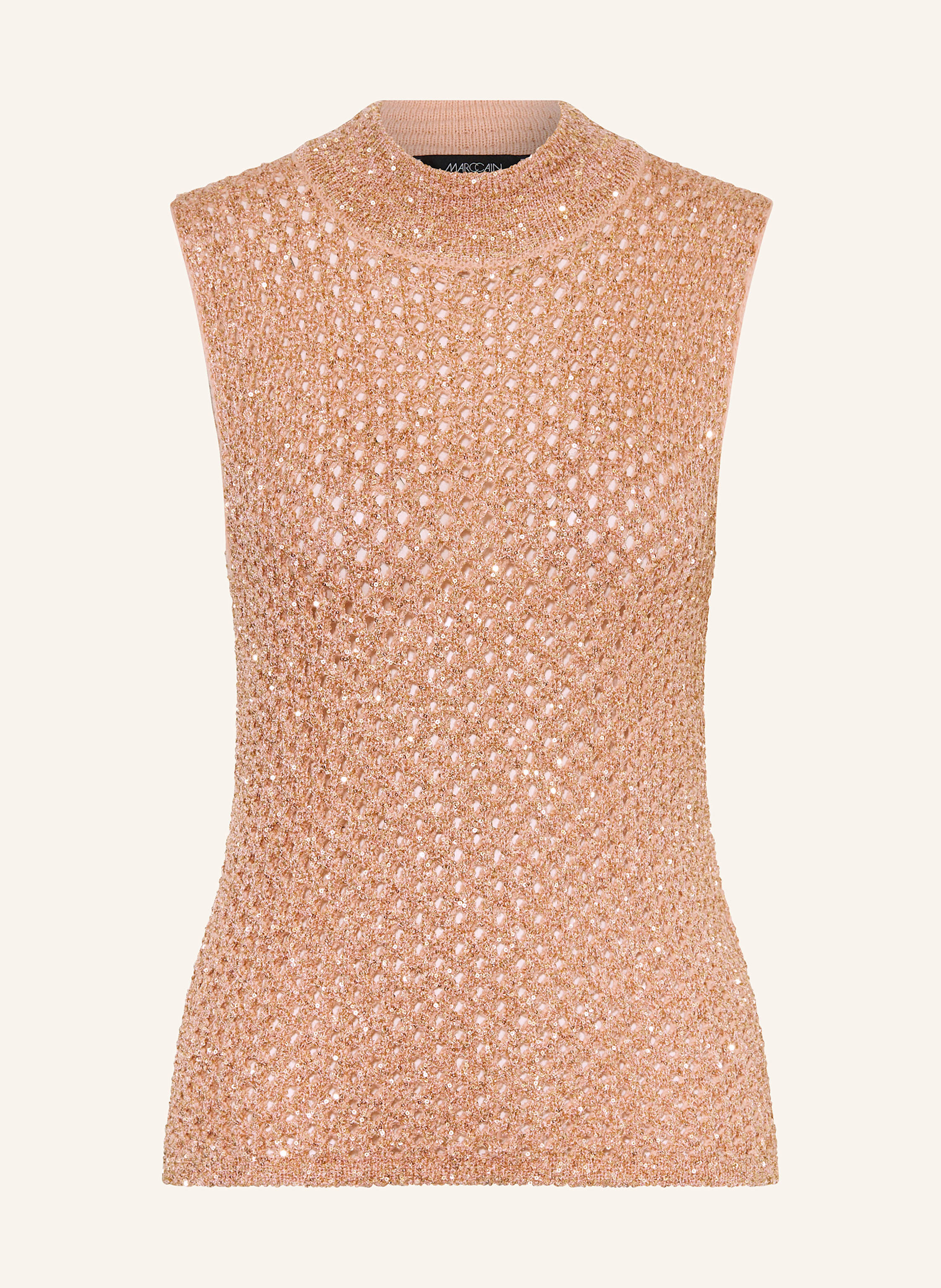 MARC CAIN Stricktop mit Pailletten