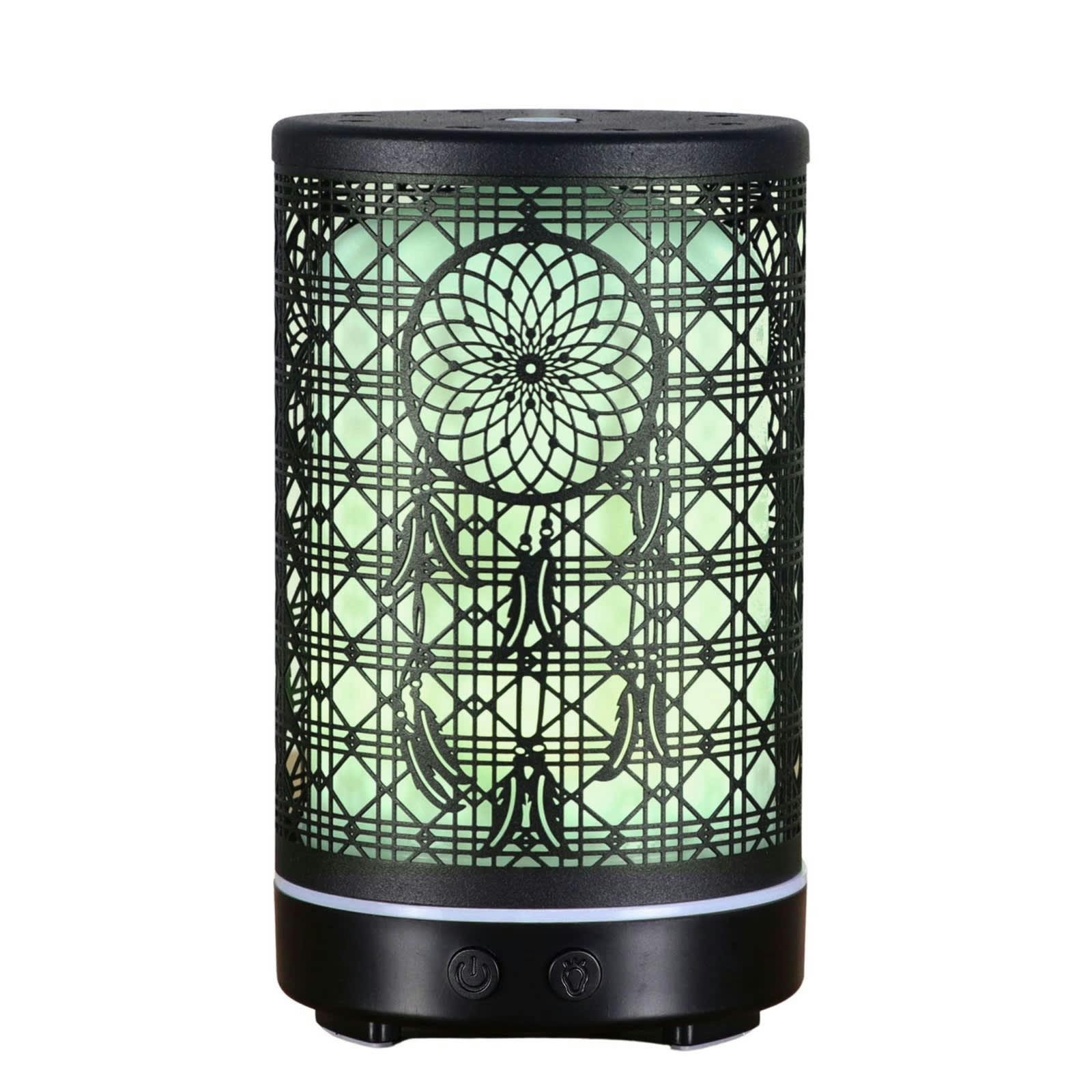 SIENA - Diffuseur d'Huile Essentielle télécommande Métal Noir - H 15 cm