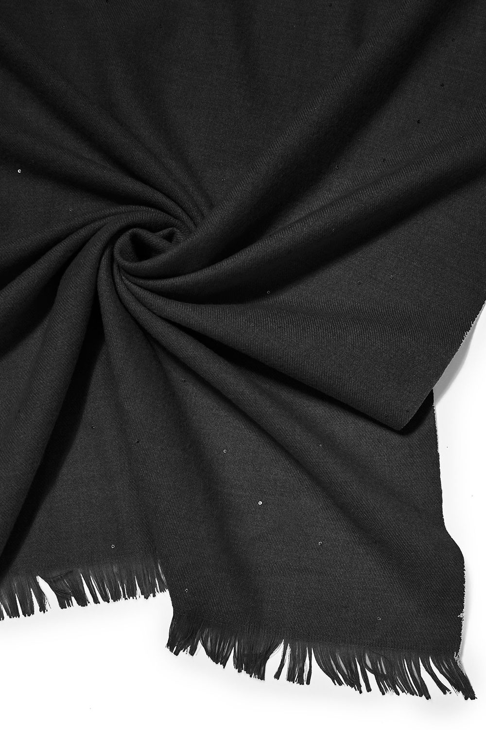 James Lakeland Soft Shine Black Scarf