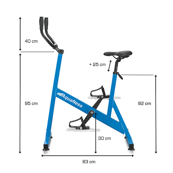 Aquaness - Aquabike V3 - Vélo de piscine
