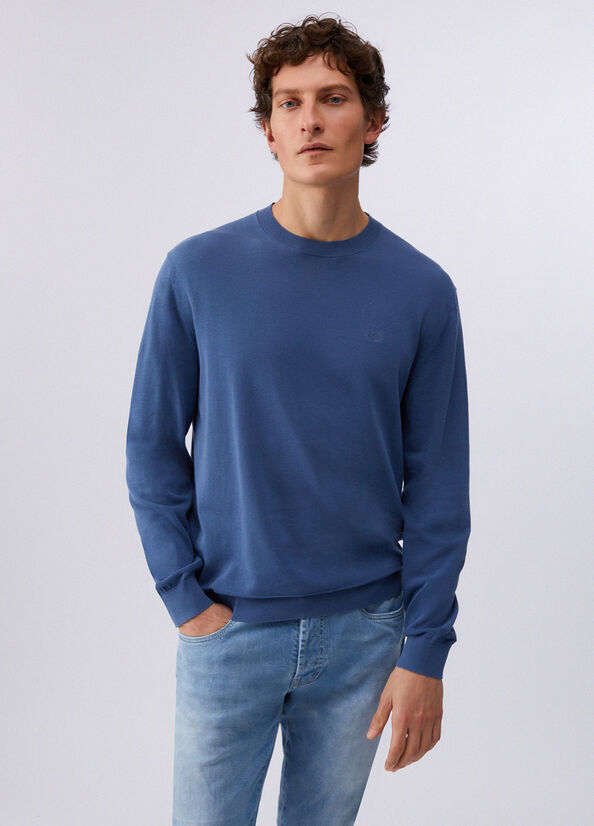 Maglia in cr&ecirc;pe di cotone