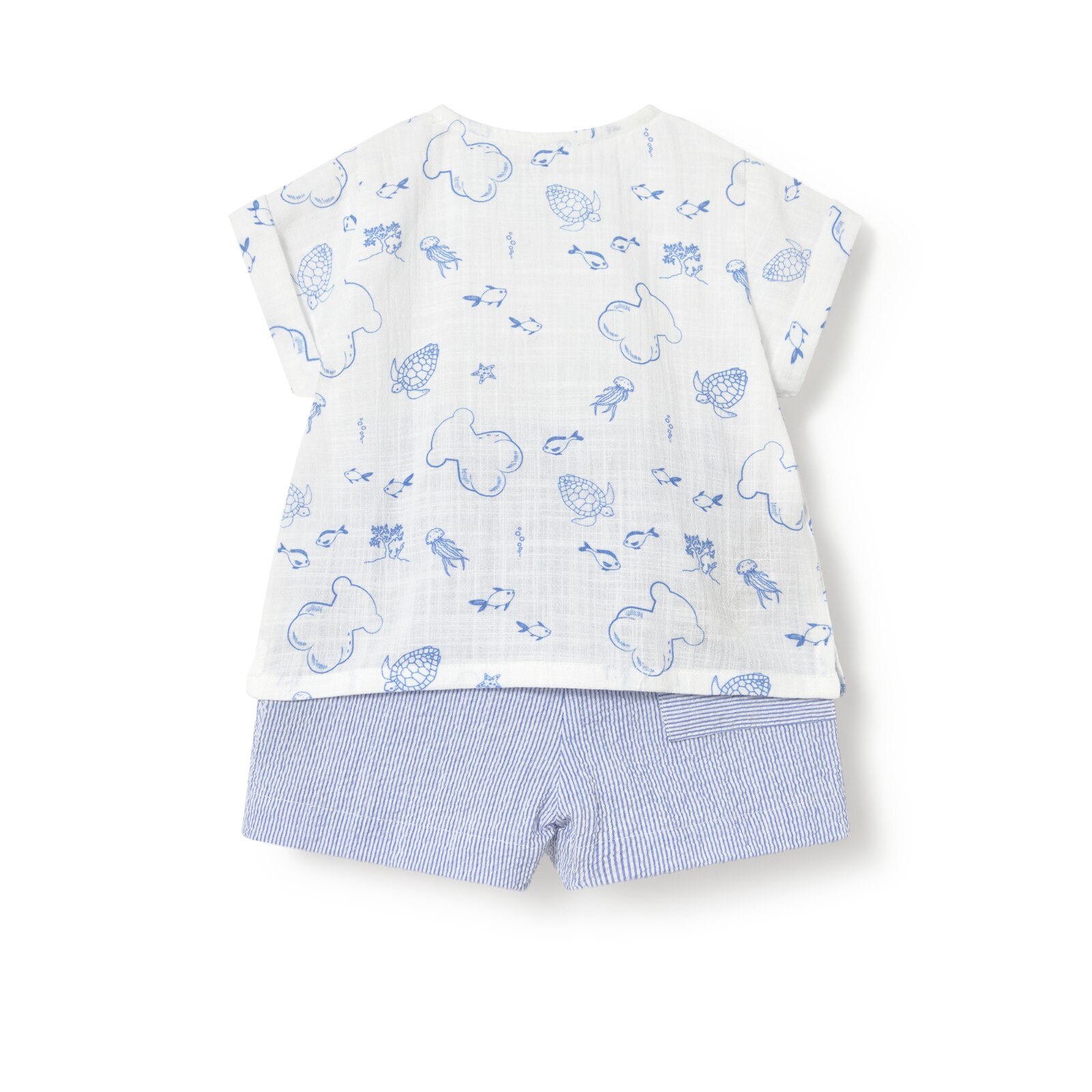 Conjunto de bebé niño Nautic azul