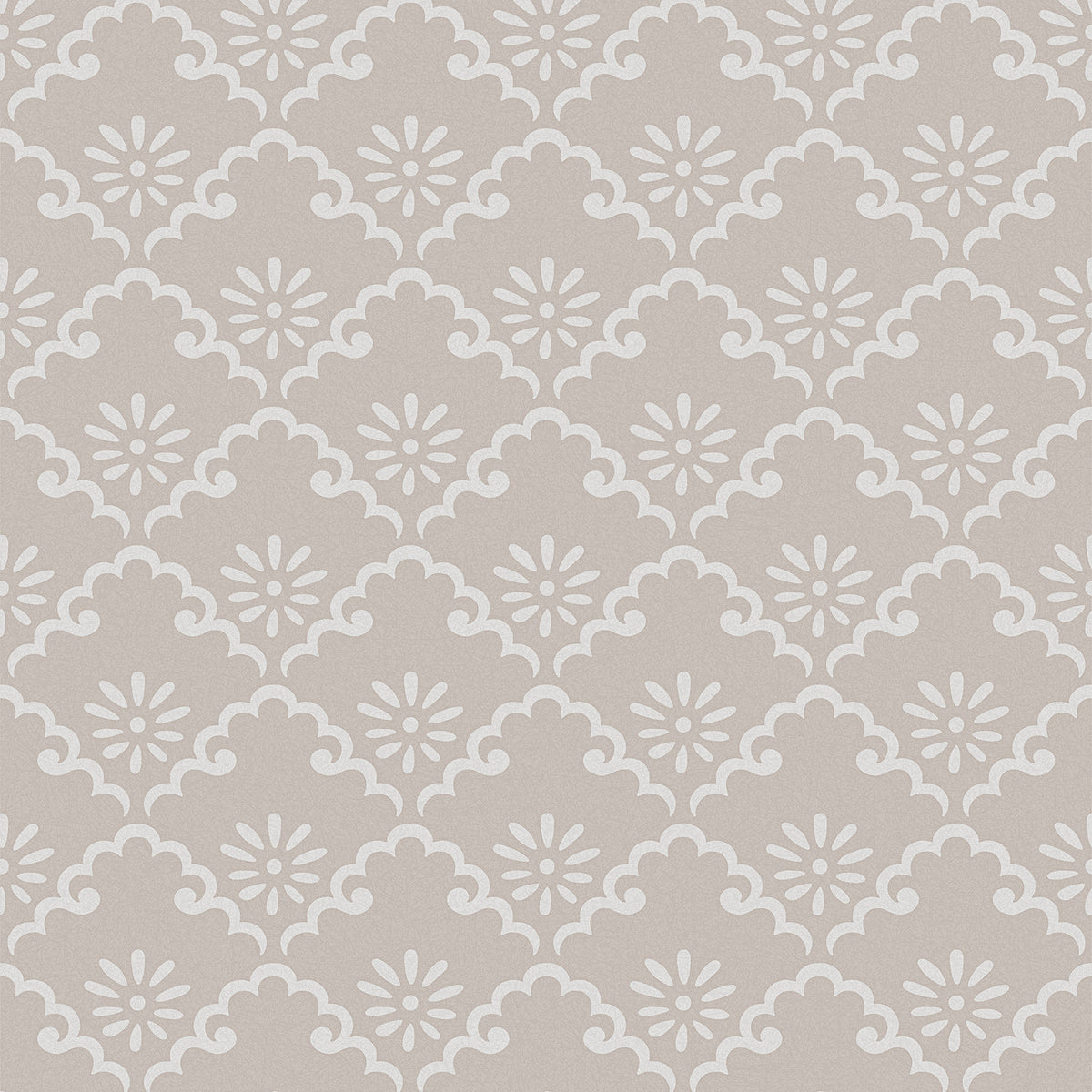 Laura Ashley Vliesbehang - Coralie - Dove Grey - Grijs - 10mx52cm