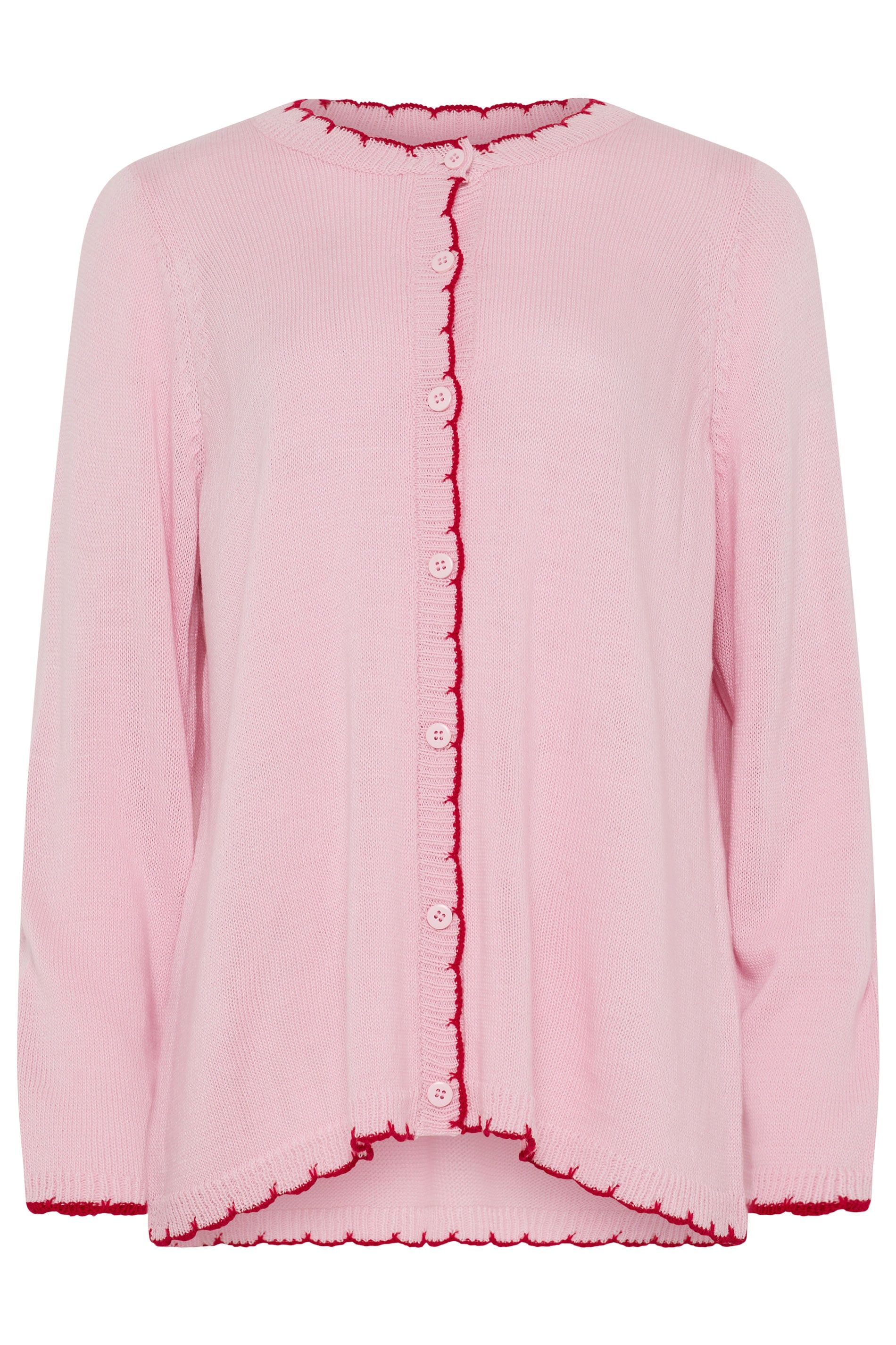 Yours Scallop Edge Cardigan
