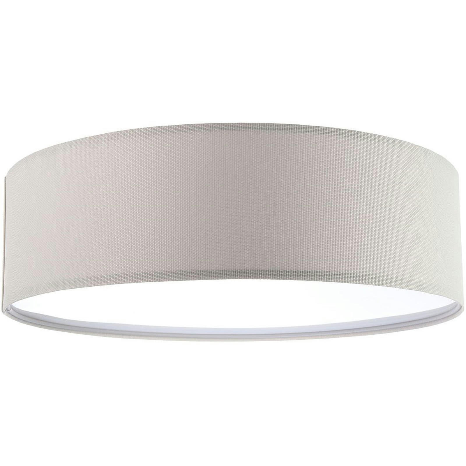 NATURAL - Plafonnier Tissu Gris