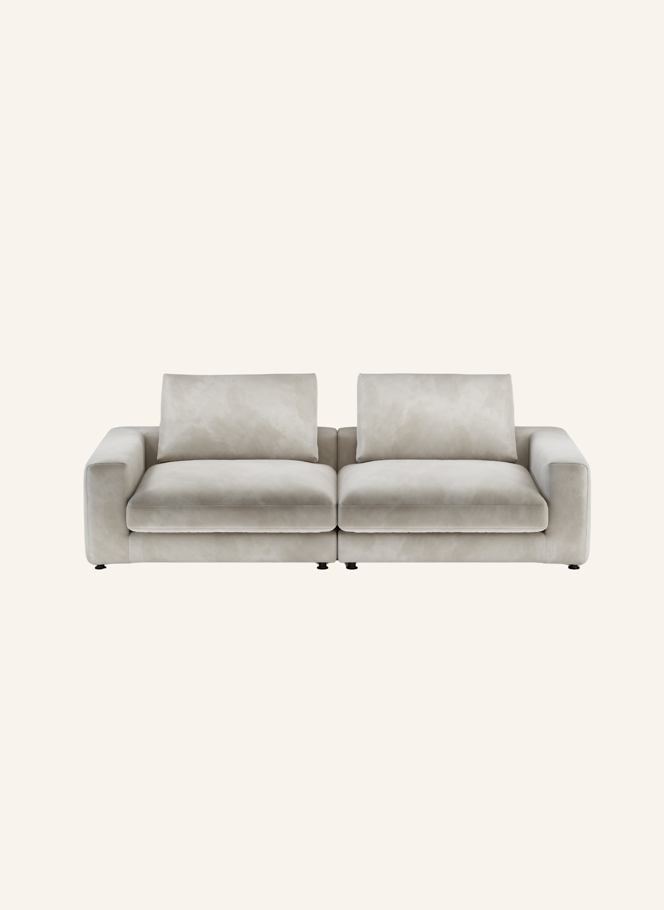 nydo 3-Sitzer Sofa MOSLER Velours
