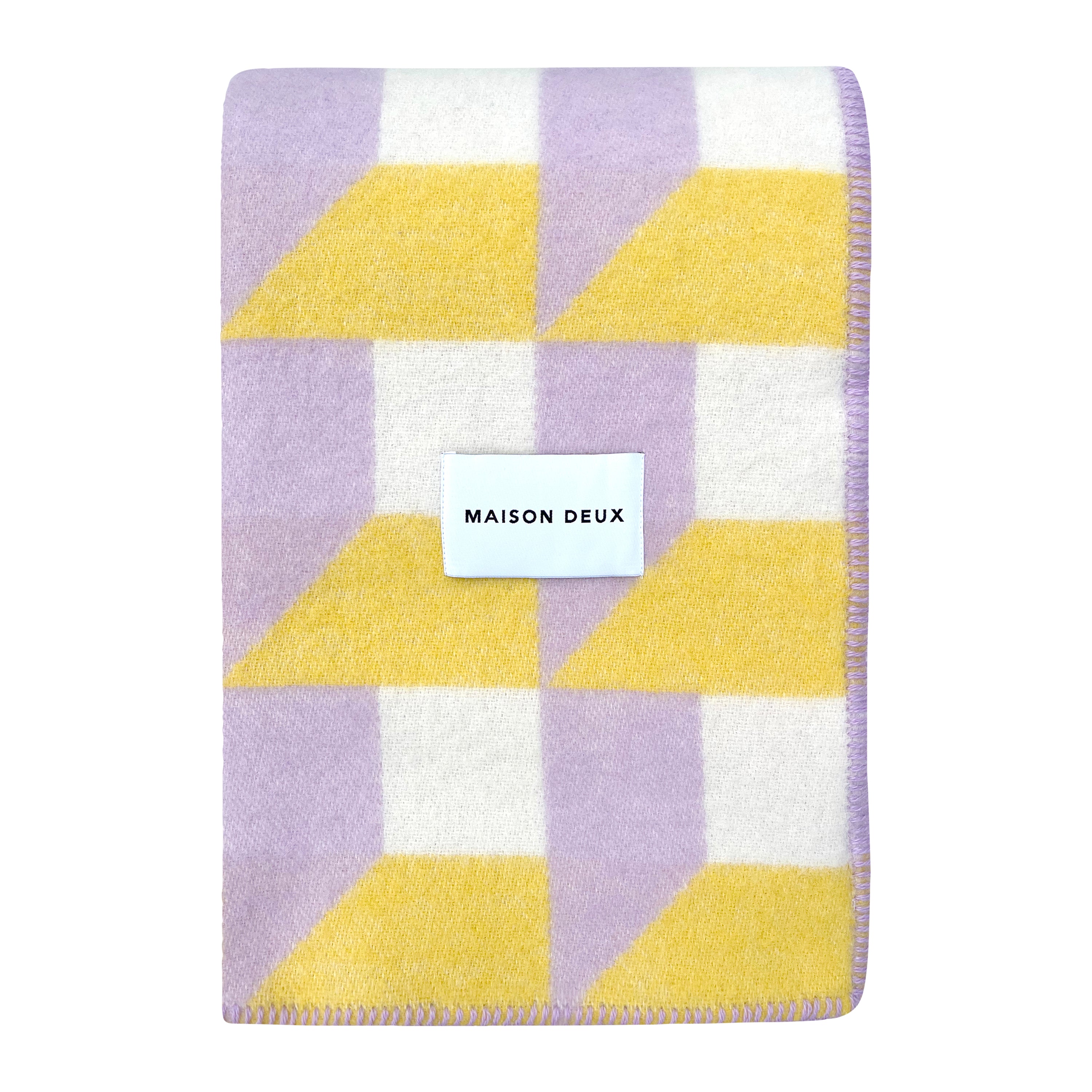 Maison Deux Cubics Plaid - Lila Zon