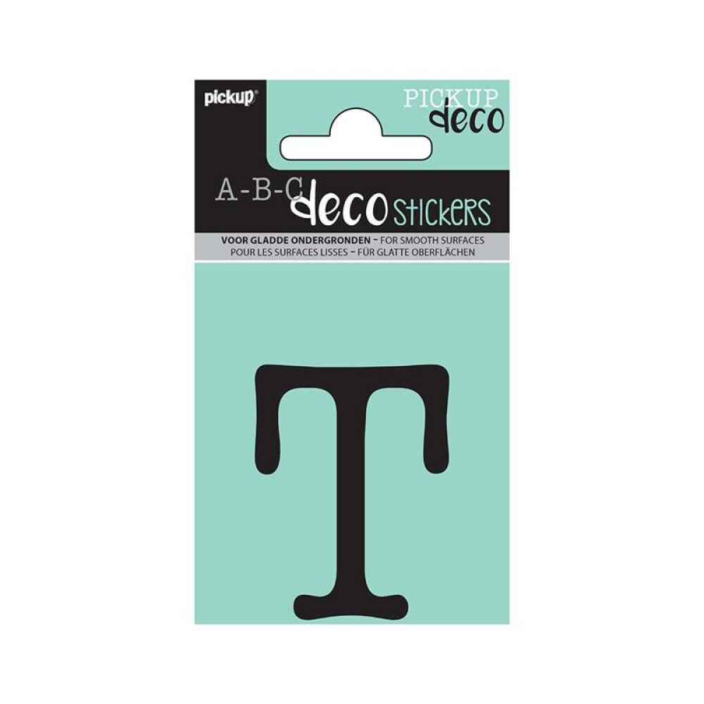 SKILT PICKUP ABC DECO MAUD 60 MM T SORT