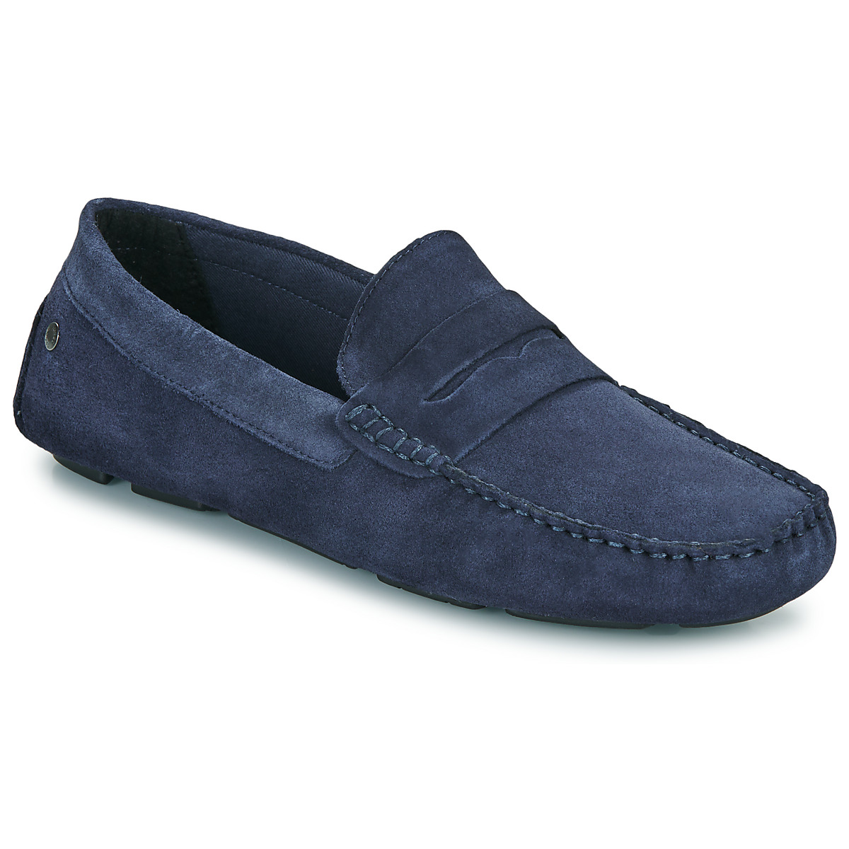 Jack & Jones - JFWJENSEN SUEDE LOAFER - Marine