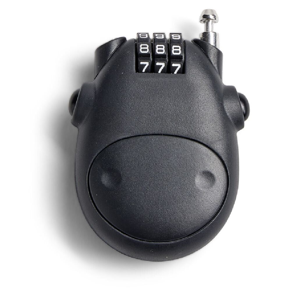 Cadenas à code avec câble rétractable