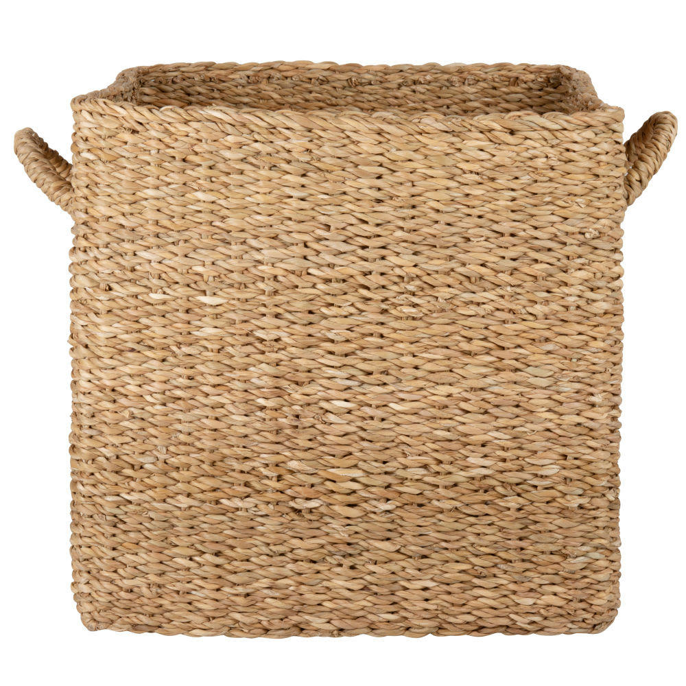 - Panier de rangement en fibre végétale