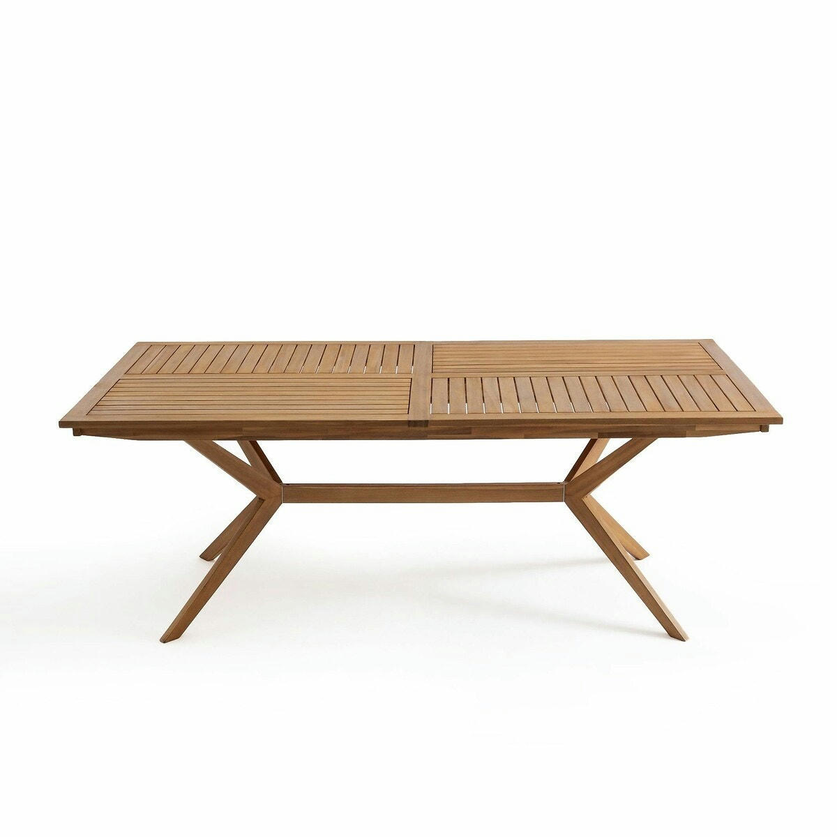 Table de jardin rectangulaire acacia, Jakta