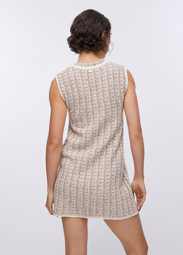 Abito corto in maglia