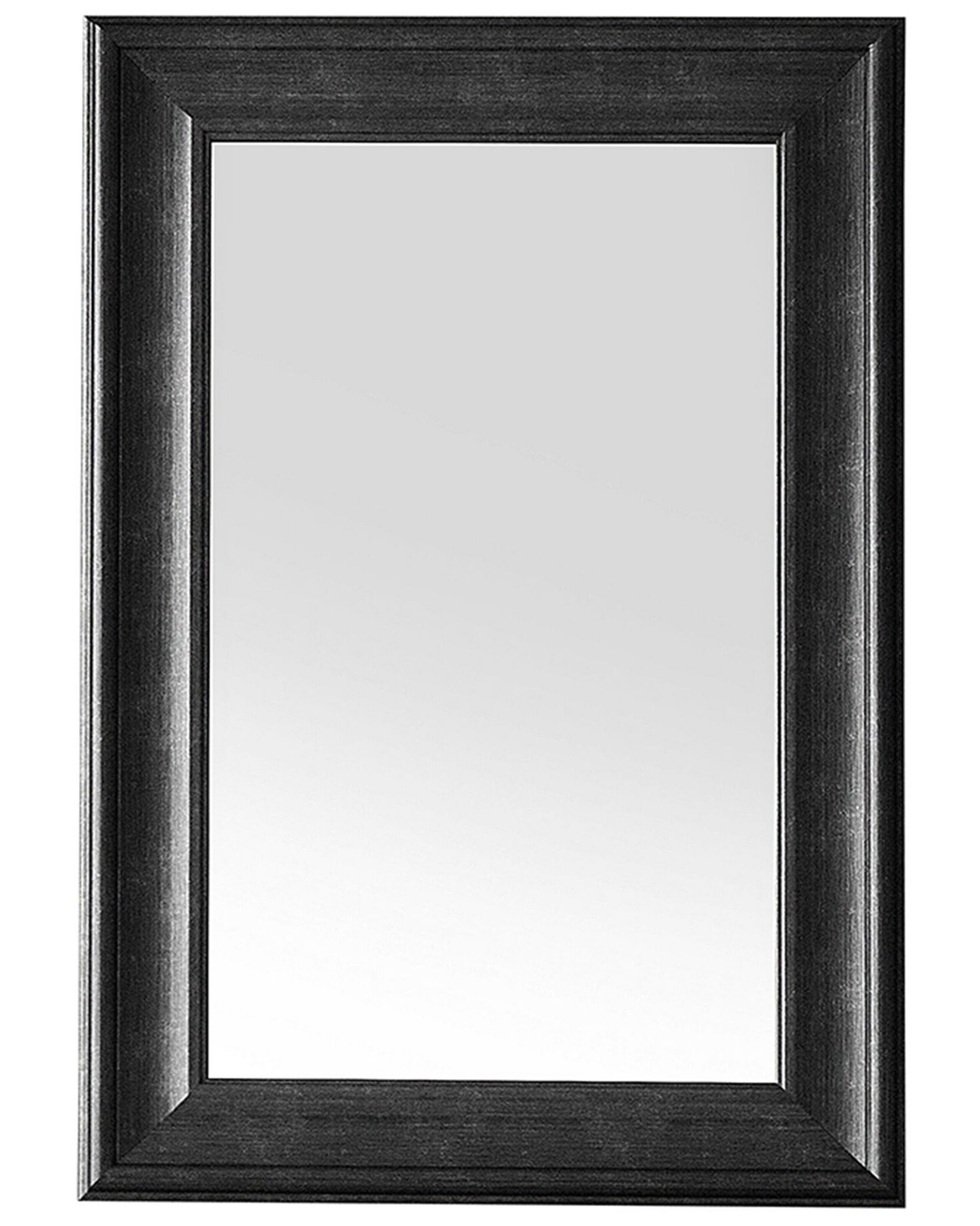Lustro wiszące ścienne 60x90 cm czarne