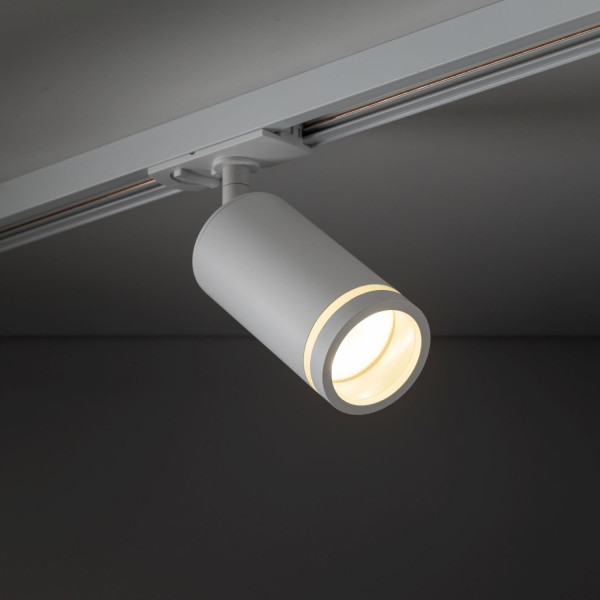 Lampa reflektor szynowy 1-fazowy TRACER RING WHITE SLIM 10028 TK Lighting