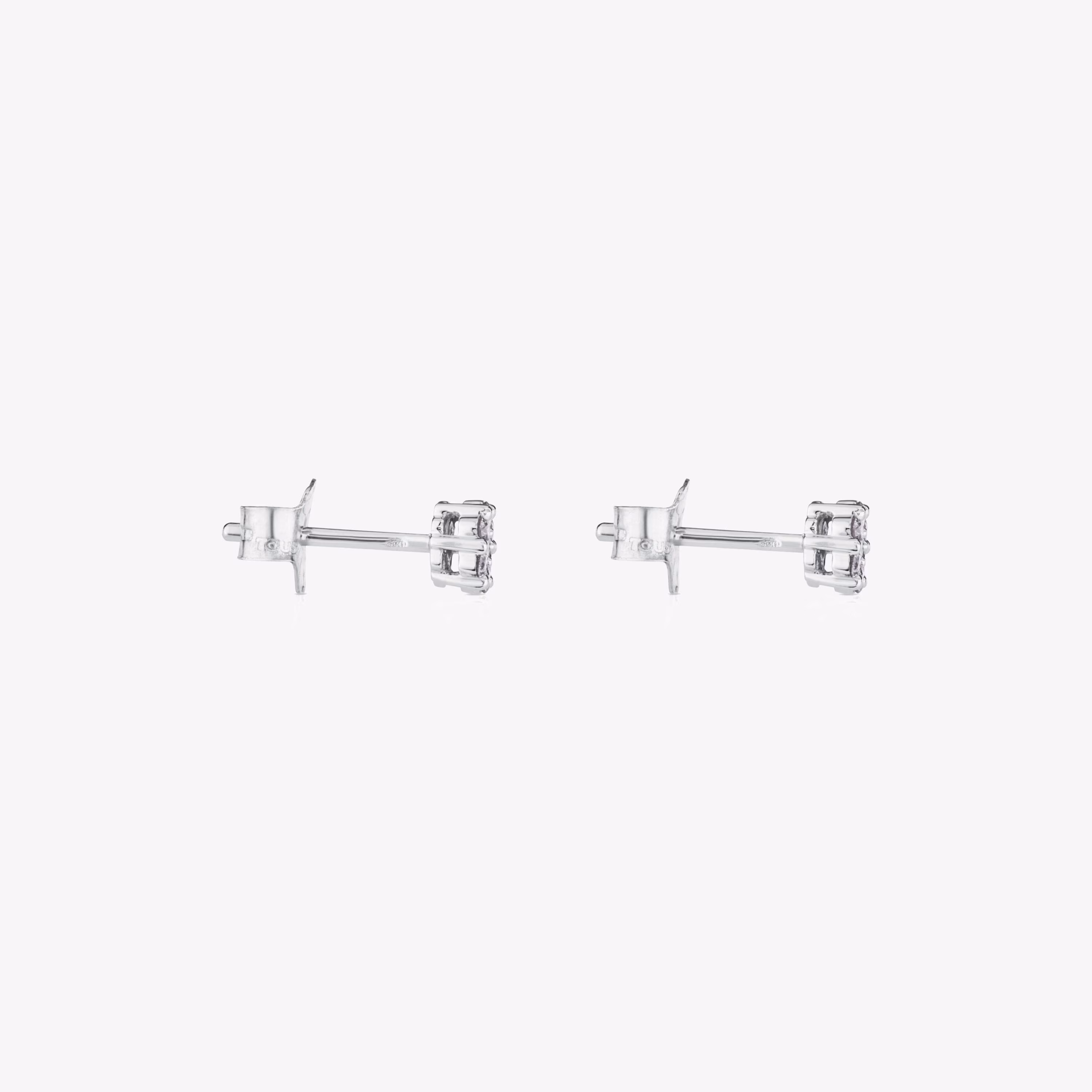 Pendientes de oro blanco y diamantes TOUS Diamonds
