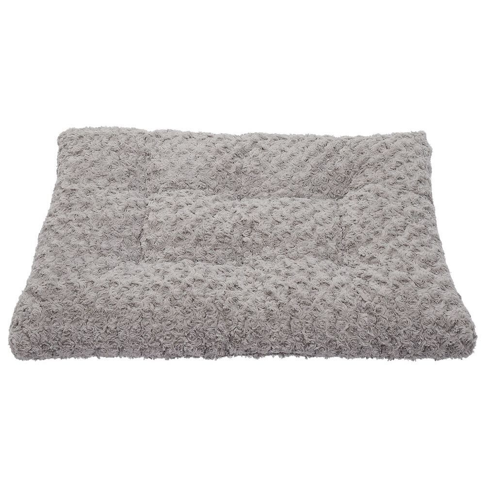 Couchage chien mémoire de forme gris 55x75cm Taille M