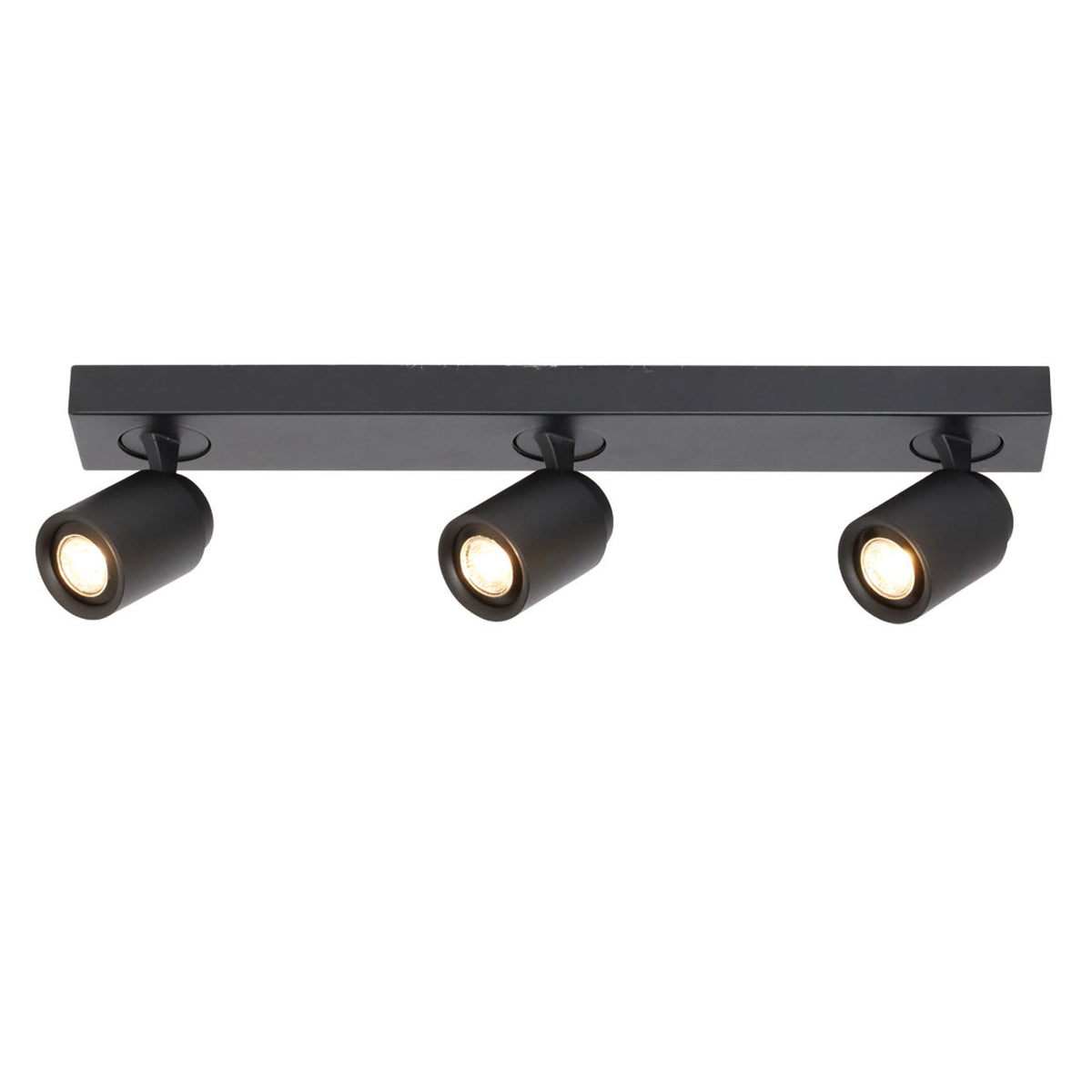 Freelight spot Razza - 3 lichts - 54 x 14  cm - zwart
