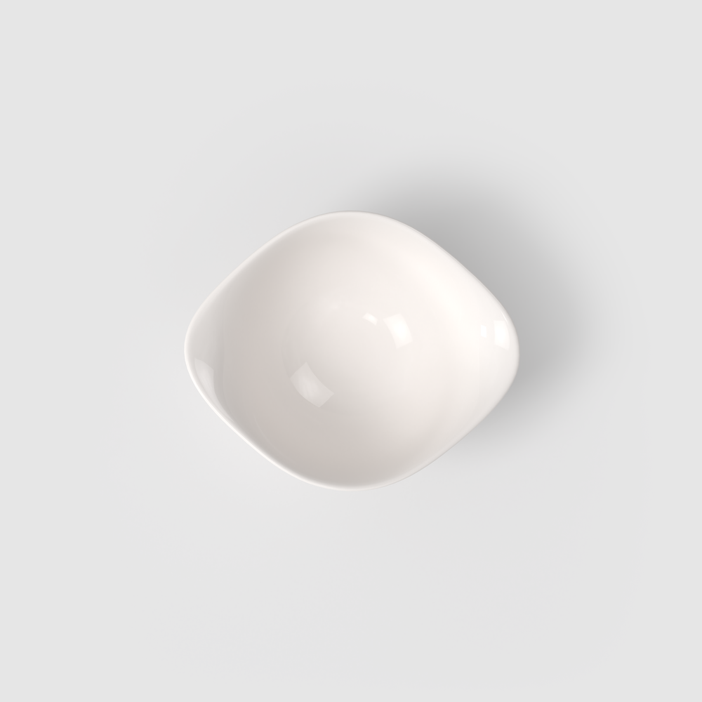 Vapiano Serving Bowl - White, 16.3 oz, Premium Porcelain
