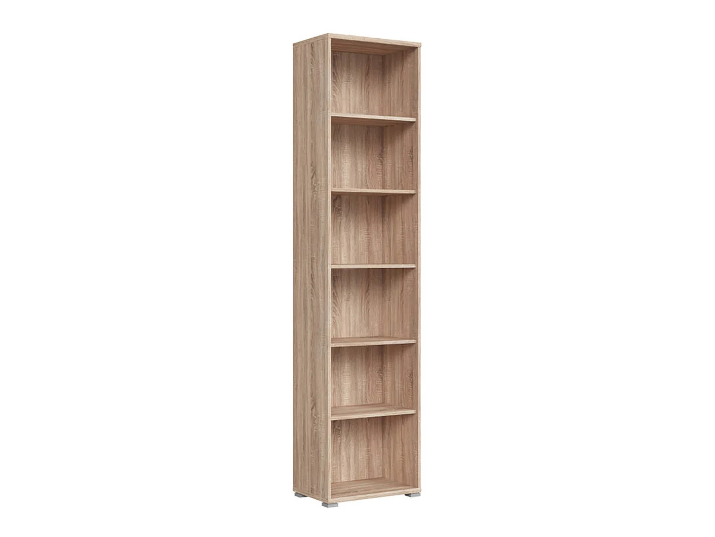 Regał Brw Office 53 cm z 5 półkami dąb sonoma