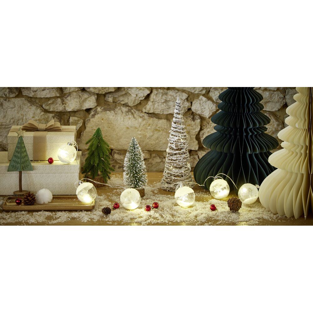 Mini sapin artificiel Ø11xH28cm (4 modèles)