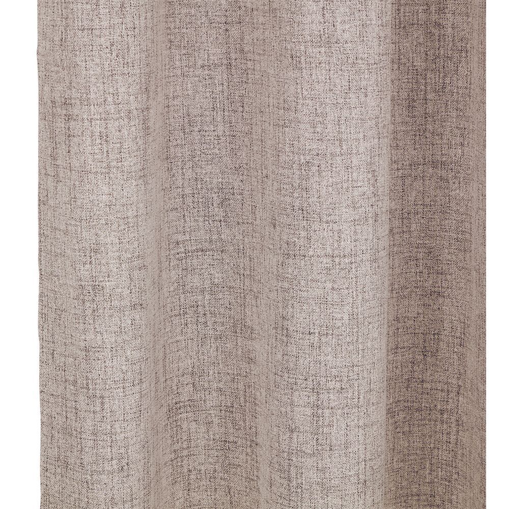 Rideau occultant effet chiné beige 140x240cm