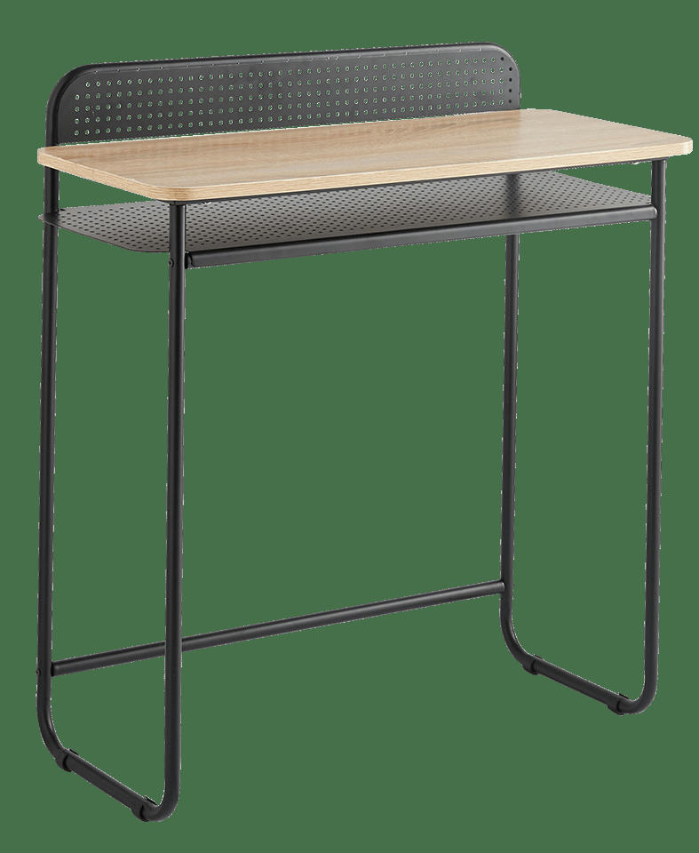 - Console en métal noir 80x86x37cm