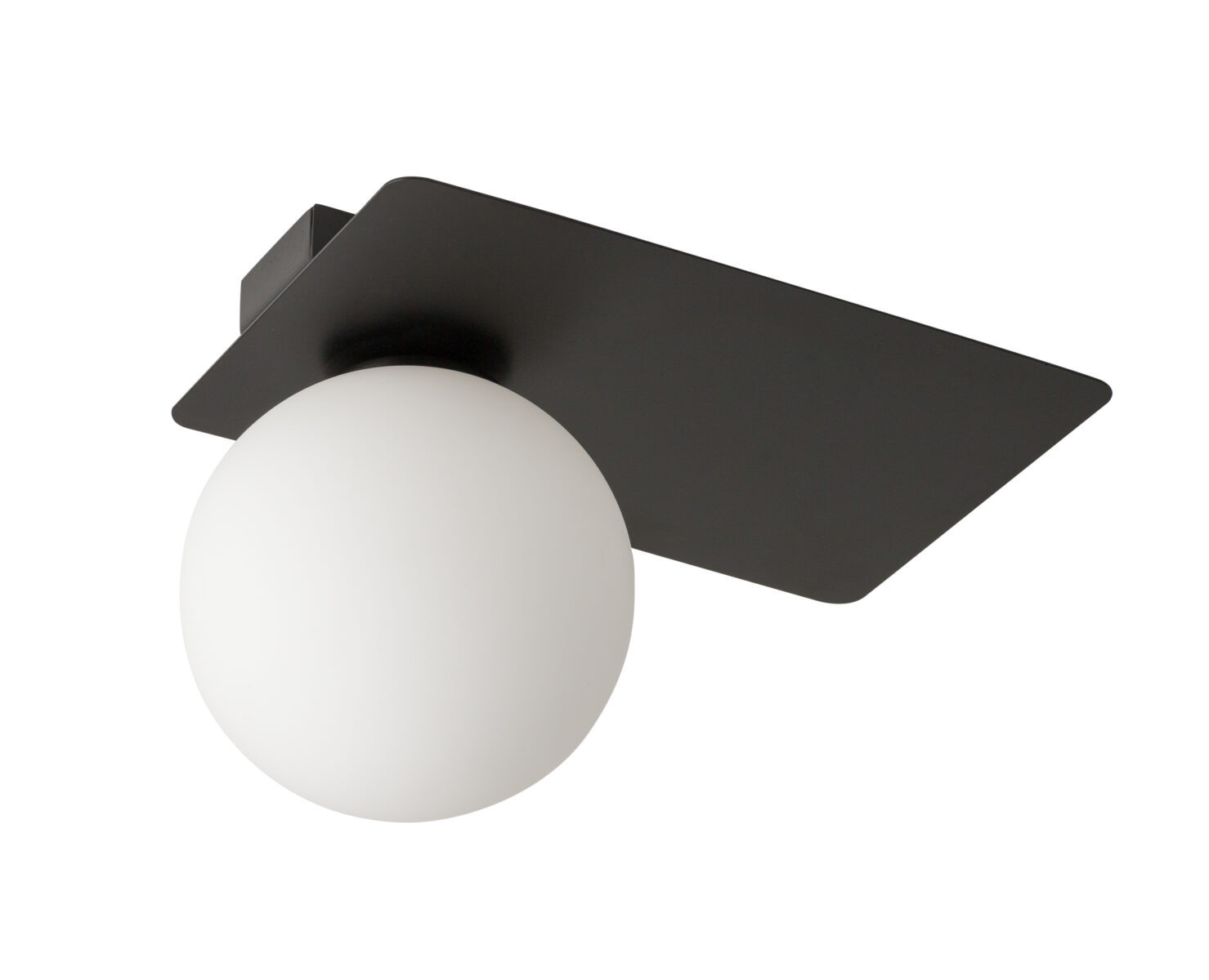 Lampa sufitowa czarno-biała Argon 1xG9x12W wym: 19x25x17 cm Sigma Lighting