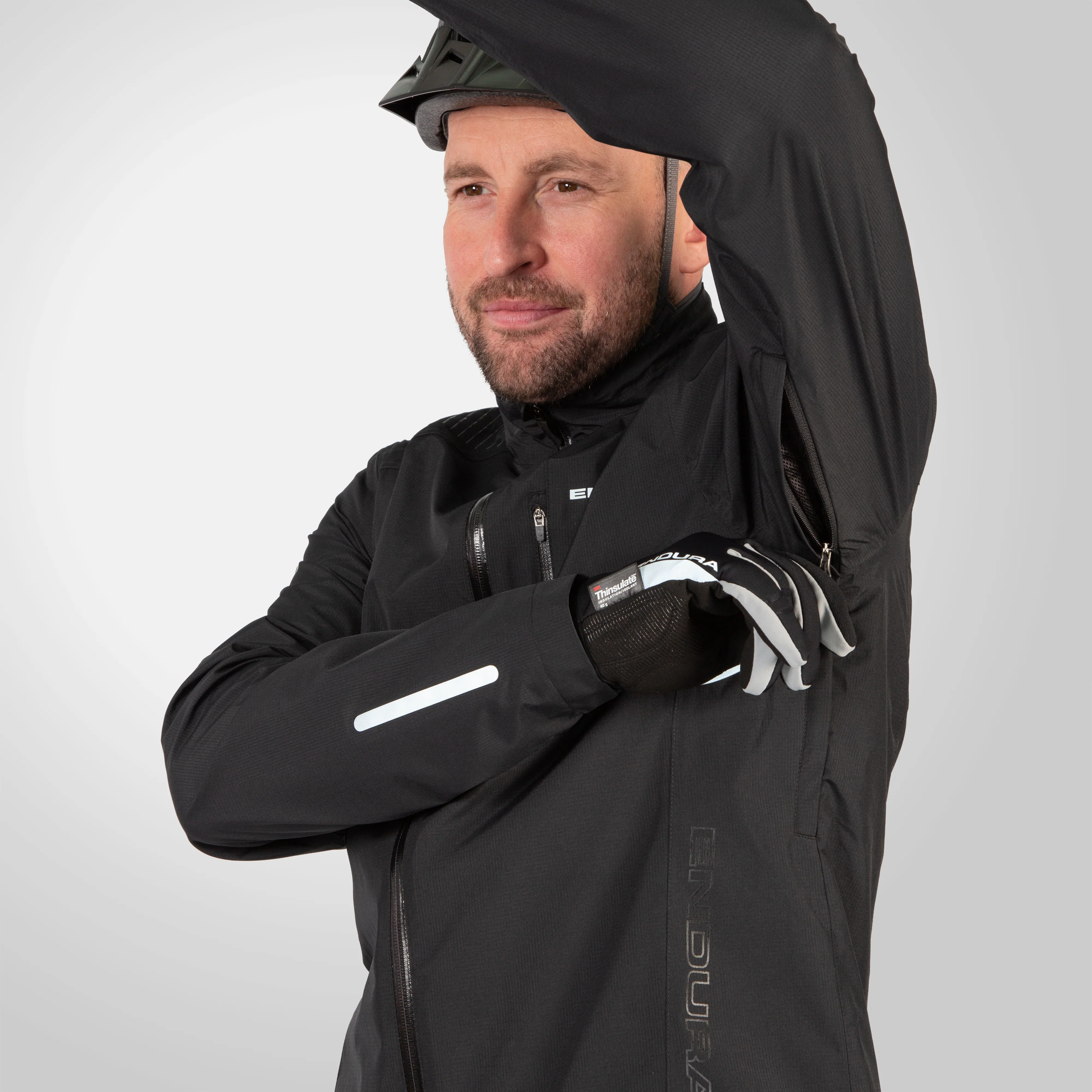 Men's Hummvee Waterproof Jacket - Black