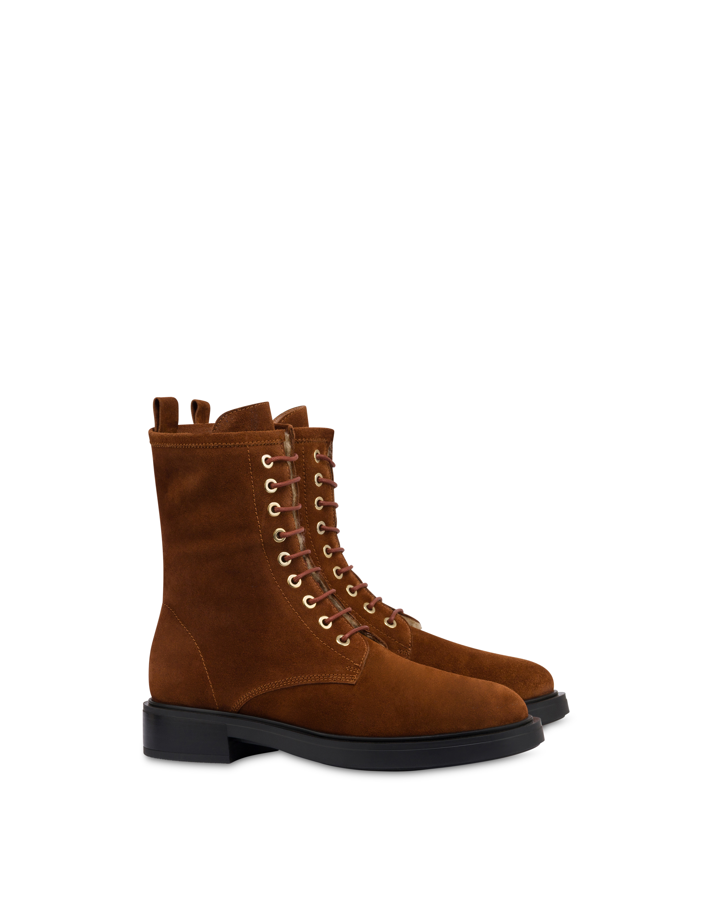 Stivaletto Cambridge In Crosta Cognac