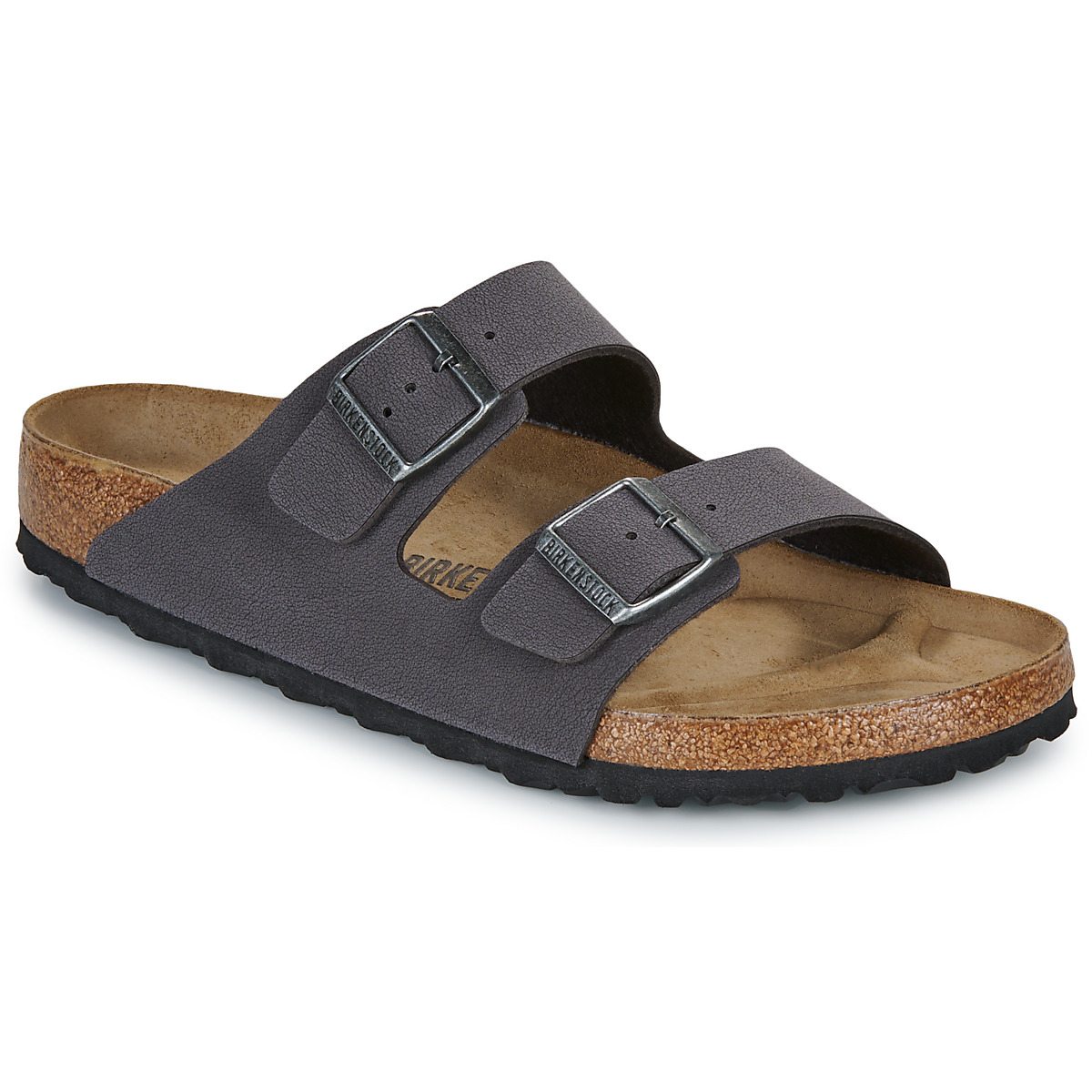 BIRKENSTOCK - Arizona - White / Nubuck / Velvet  / Granite / Regular