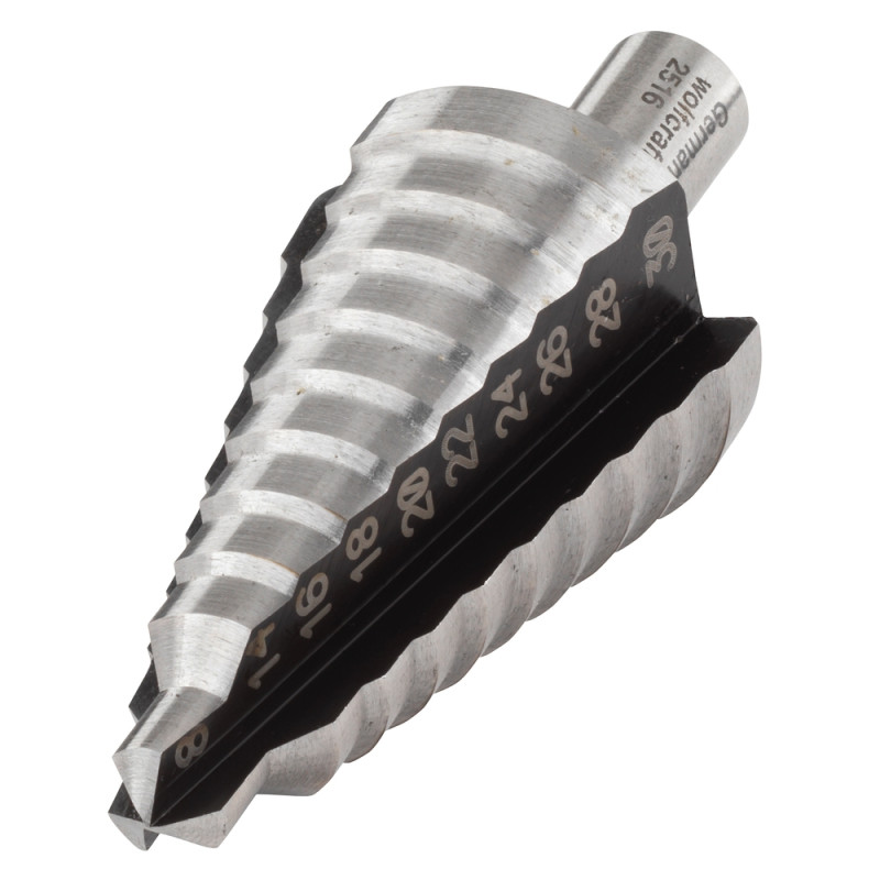 Forêt étagé HSS Ø 8 - 30 mm WOLFCRAFT